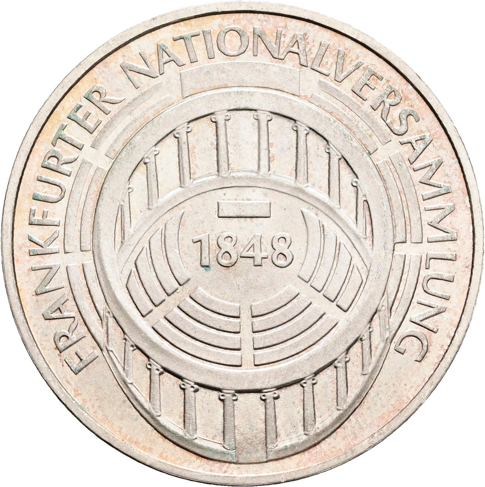5 Mark Karlsruhe 1973 G – Vorderseite