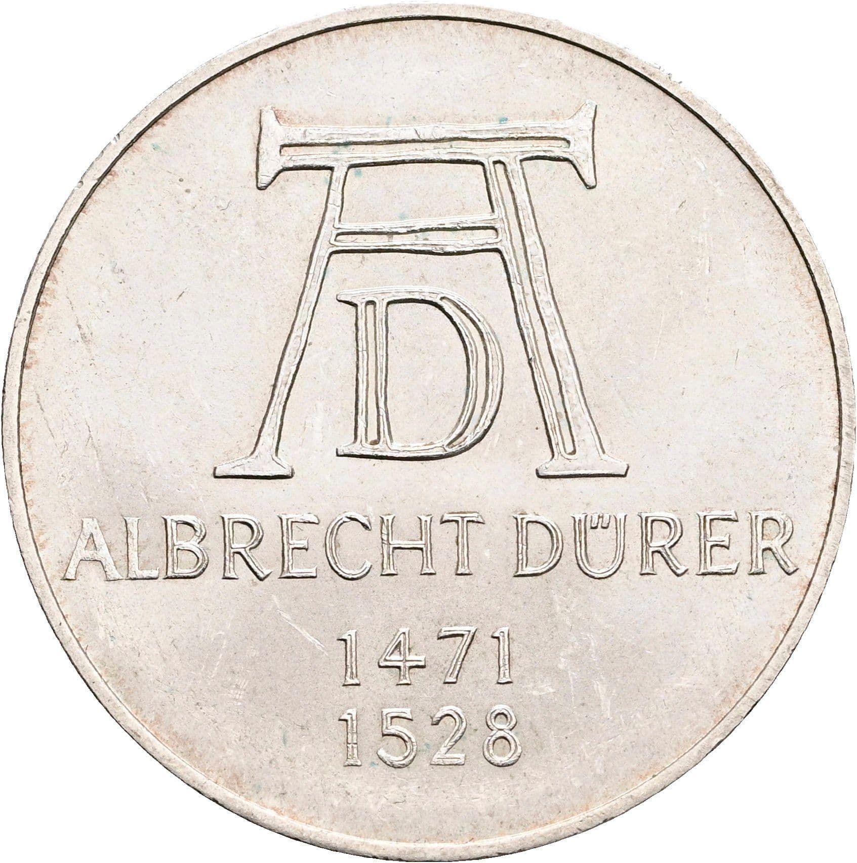 5 Mark München 1971 D – Vorderseite