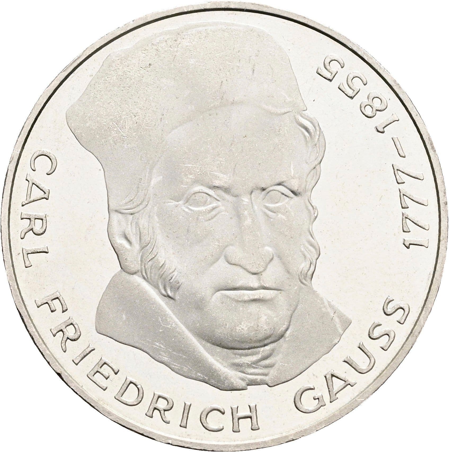 5 Mark Hamburg 1977 J – Vorderseite