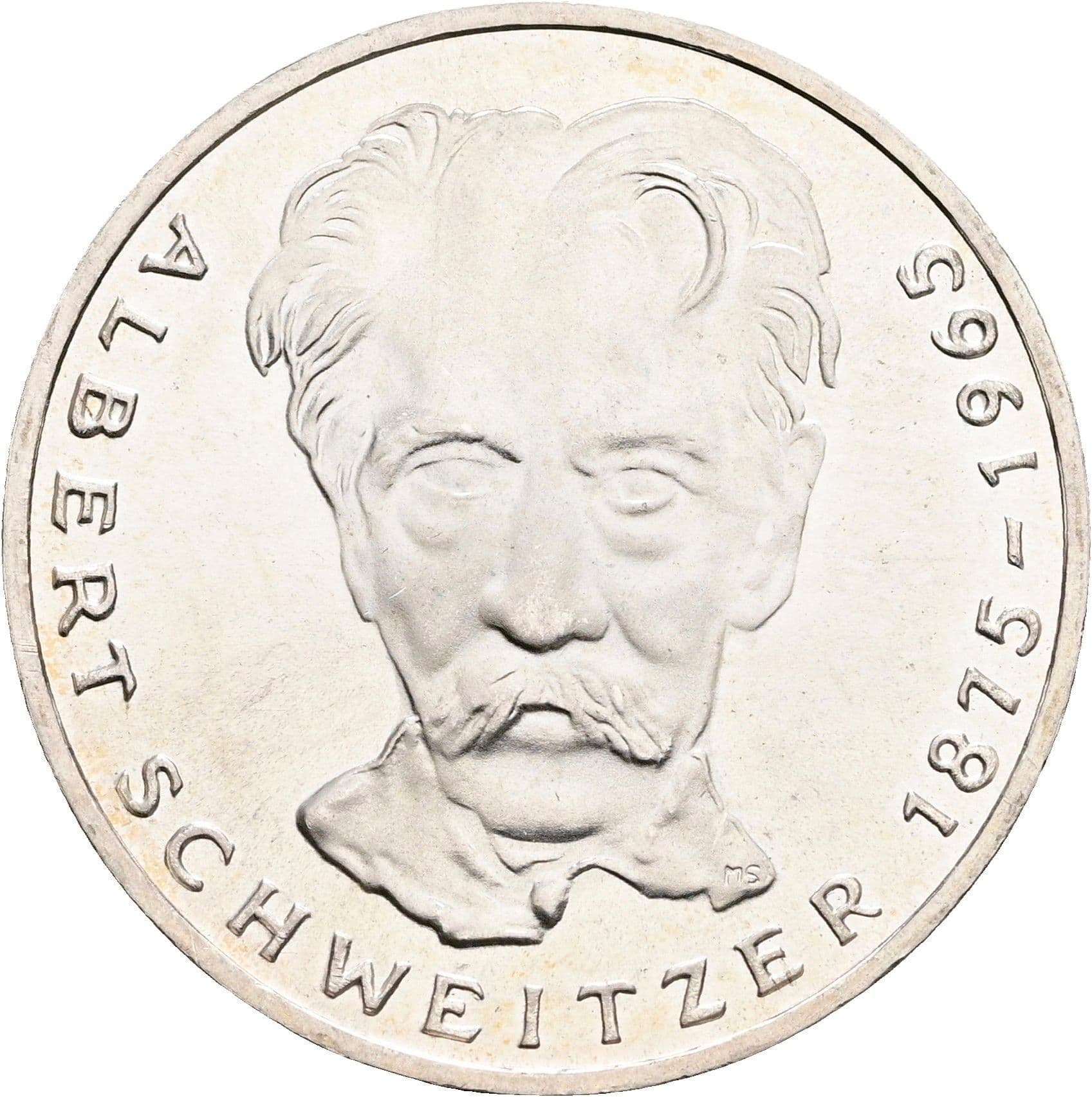 5 Mark Karlsruhe 1975 G – Vorderseite
