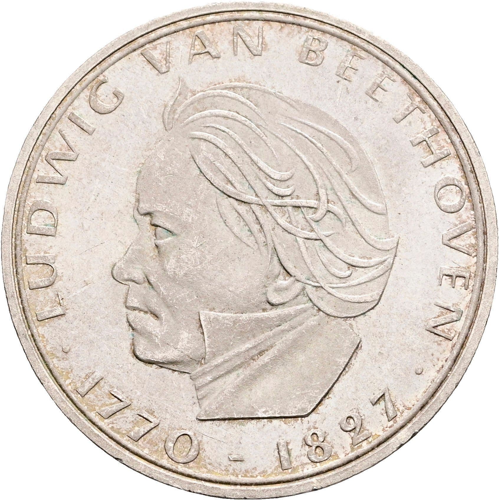 5 Mark Stuttgart 1970 F – Vorderseite