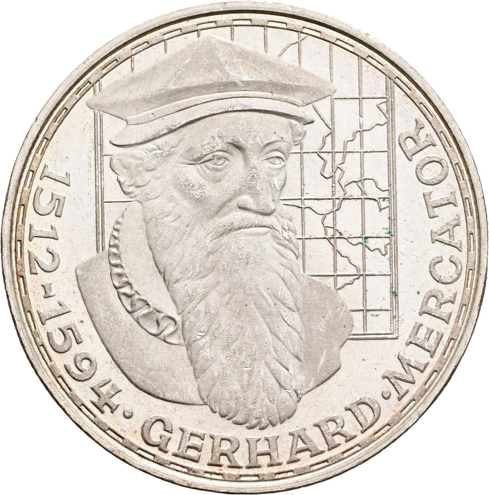 5 Mark Stuttgart 1969 F – Vorderseite