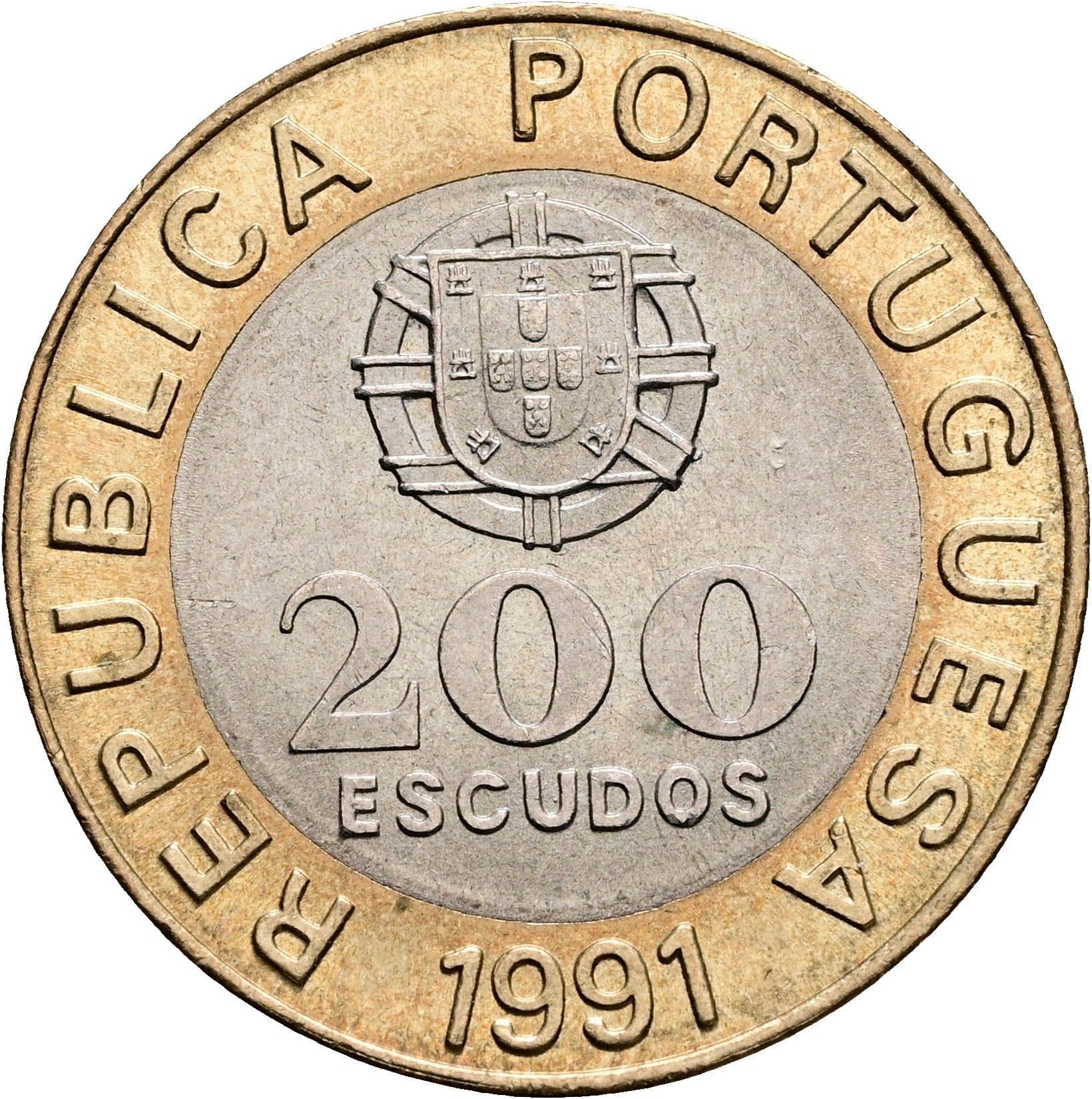 200 Escudos 1991 – Vorderseite