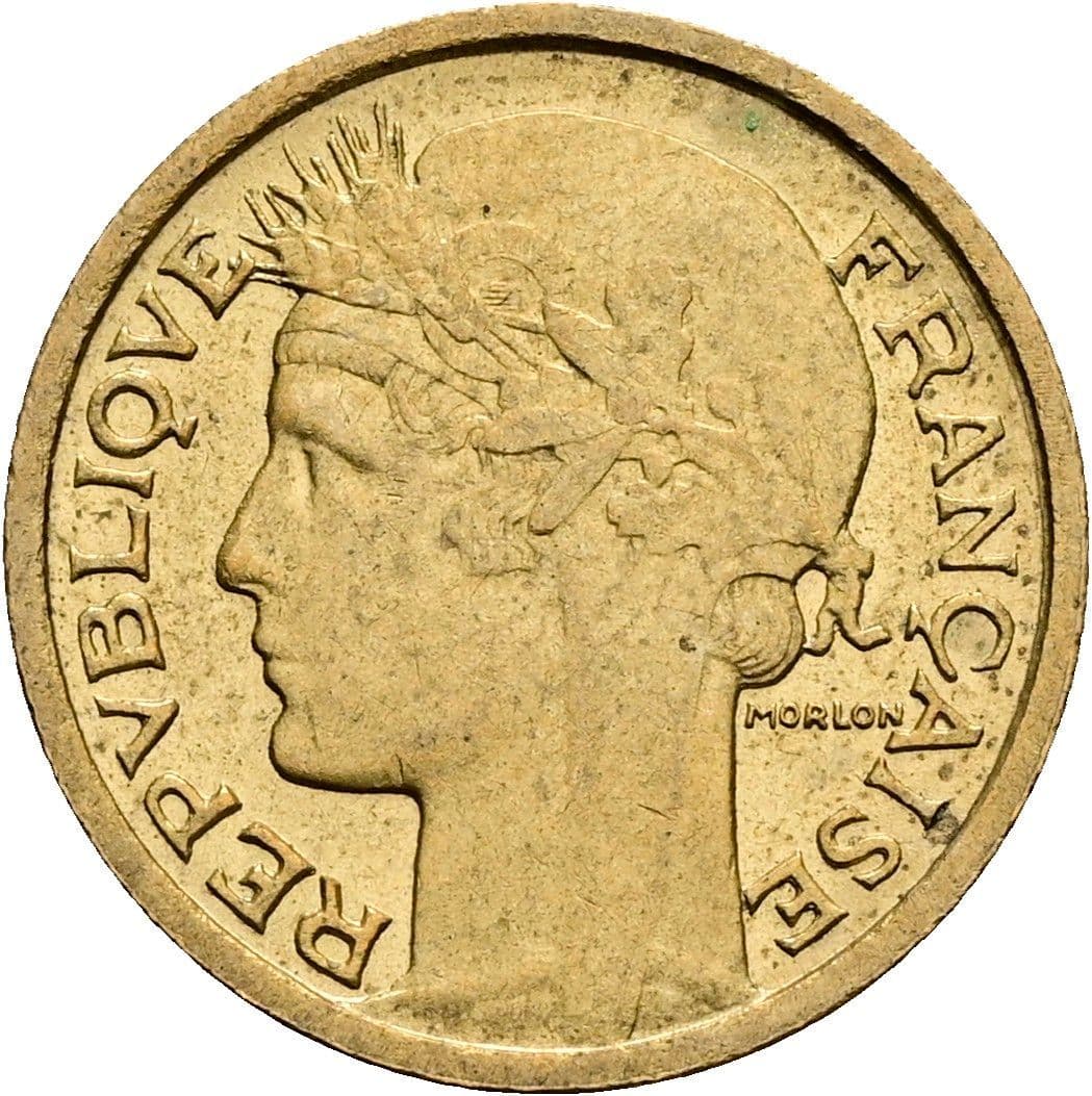 50 Centimes 1941 – Vorderseite
