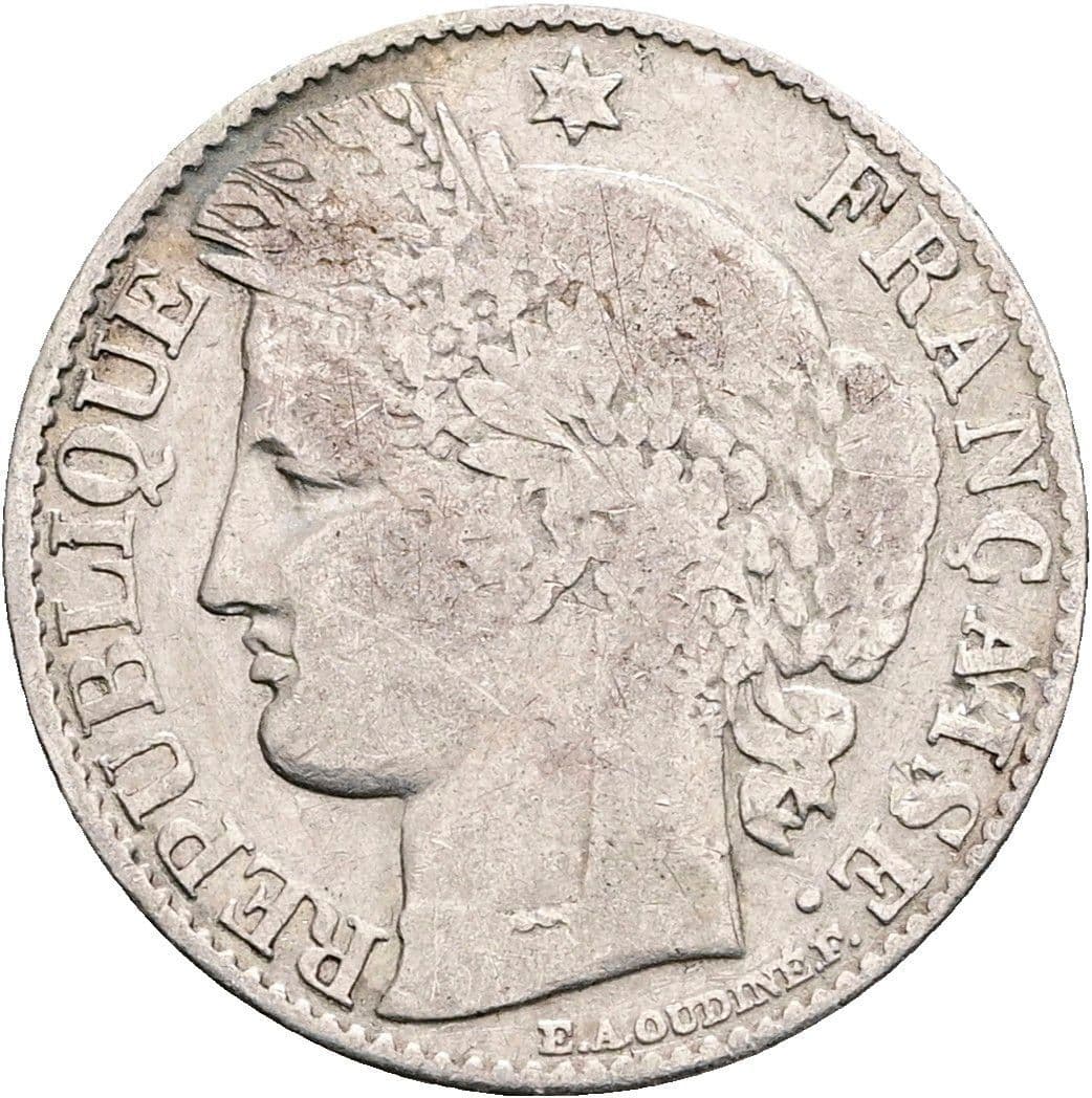 50 Cent.(imes) 1882 A – Vorderseite
