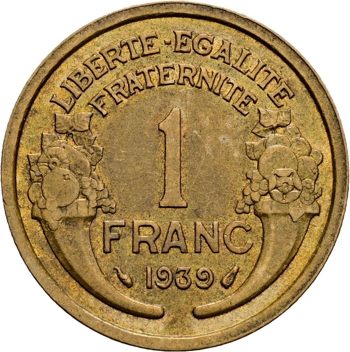 1 Franc 1939 – Vorderseite