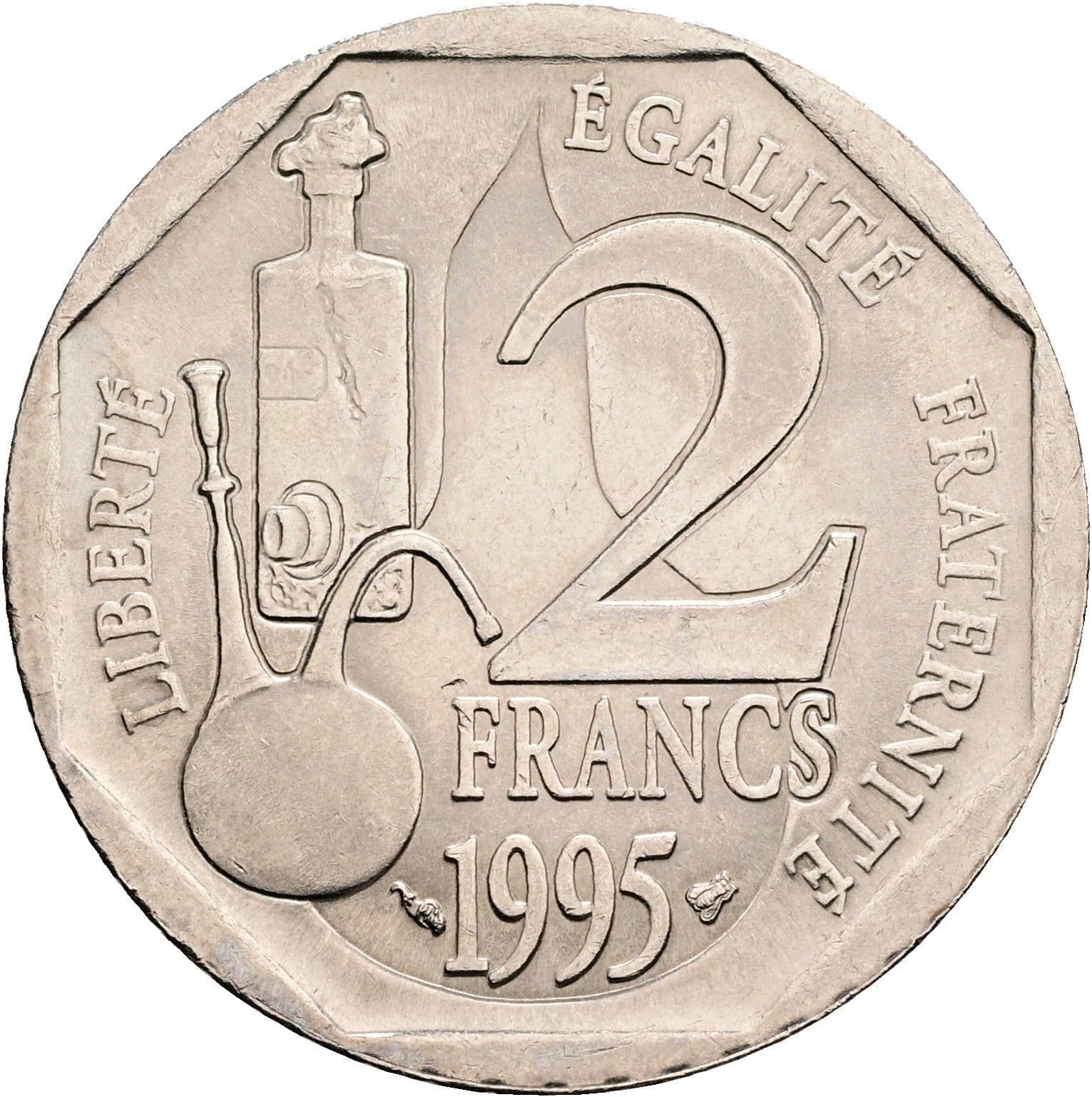 2 Francs 1995 – Vorderseite