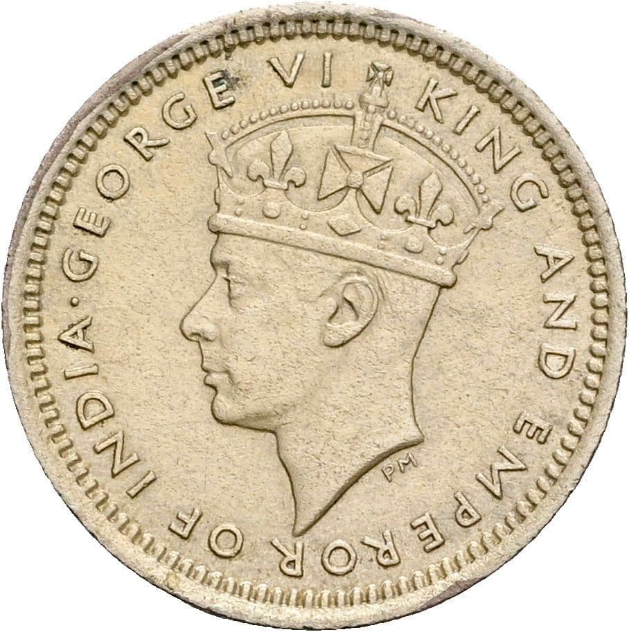 5 Cents George VI. 1936-1952 1945 – Vorderseite