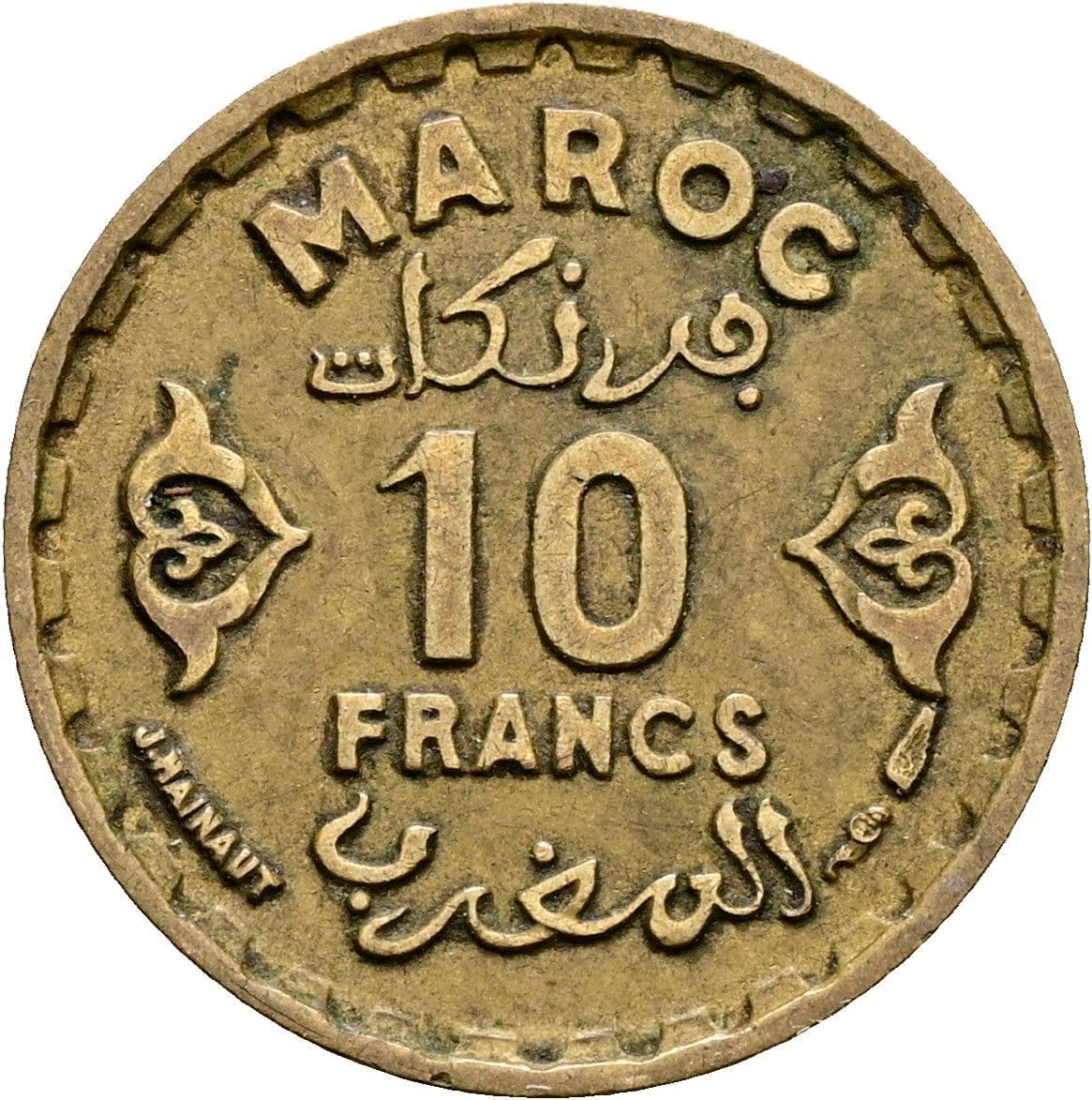 10 Francs 1952 (1371) – Vorderseite