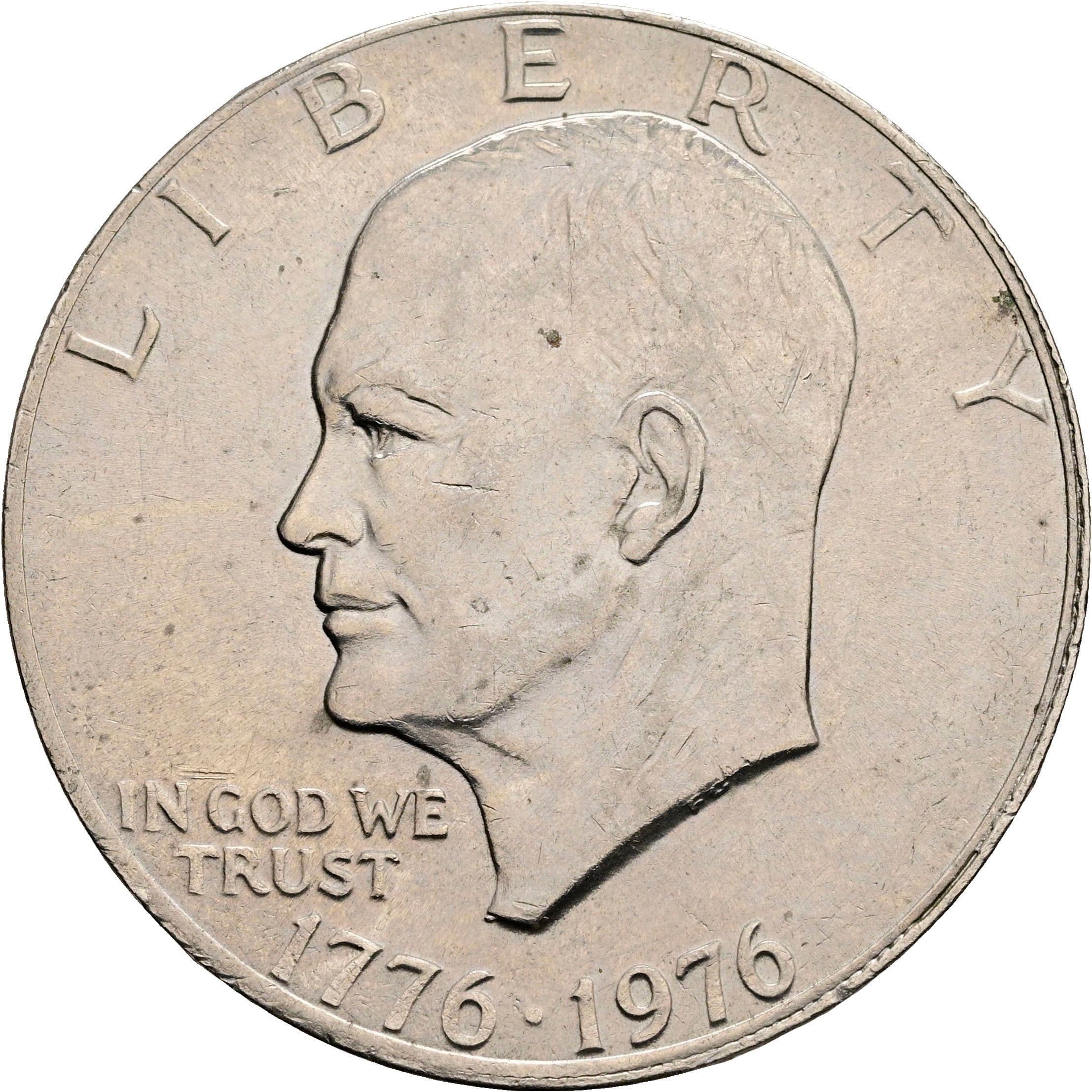1 Dollar 1976 – Vorderseite