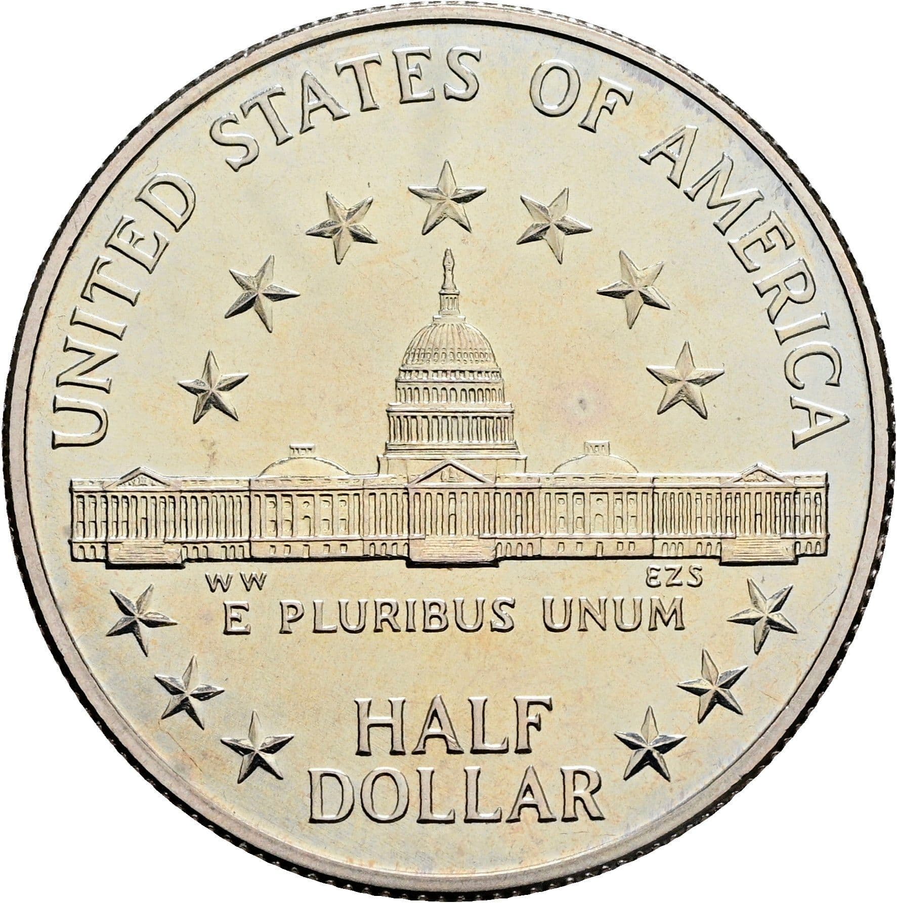 Half Dollar 1989 D – Vorderseite