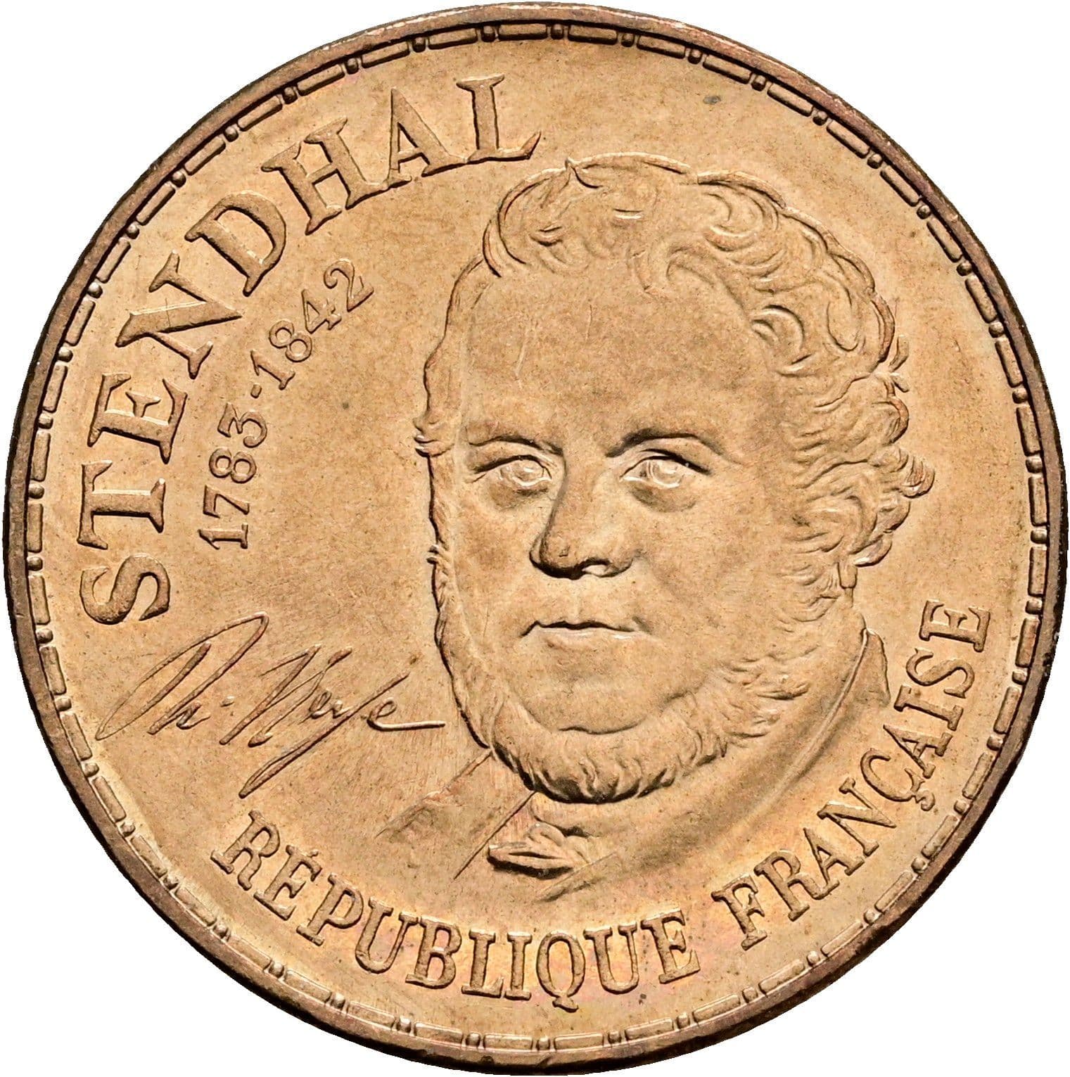 10 Francs 1983 – Vorderseite
