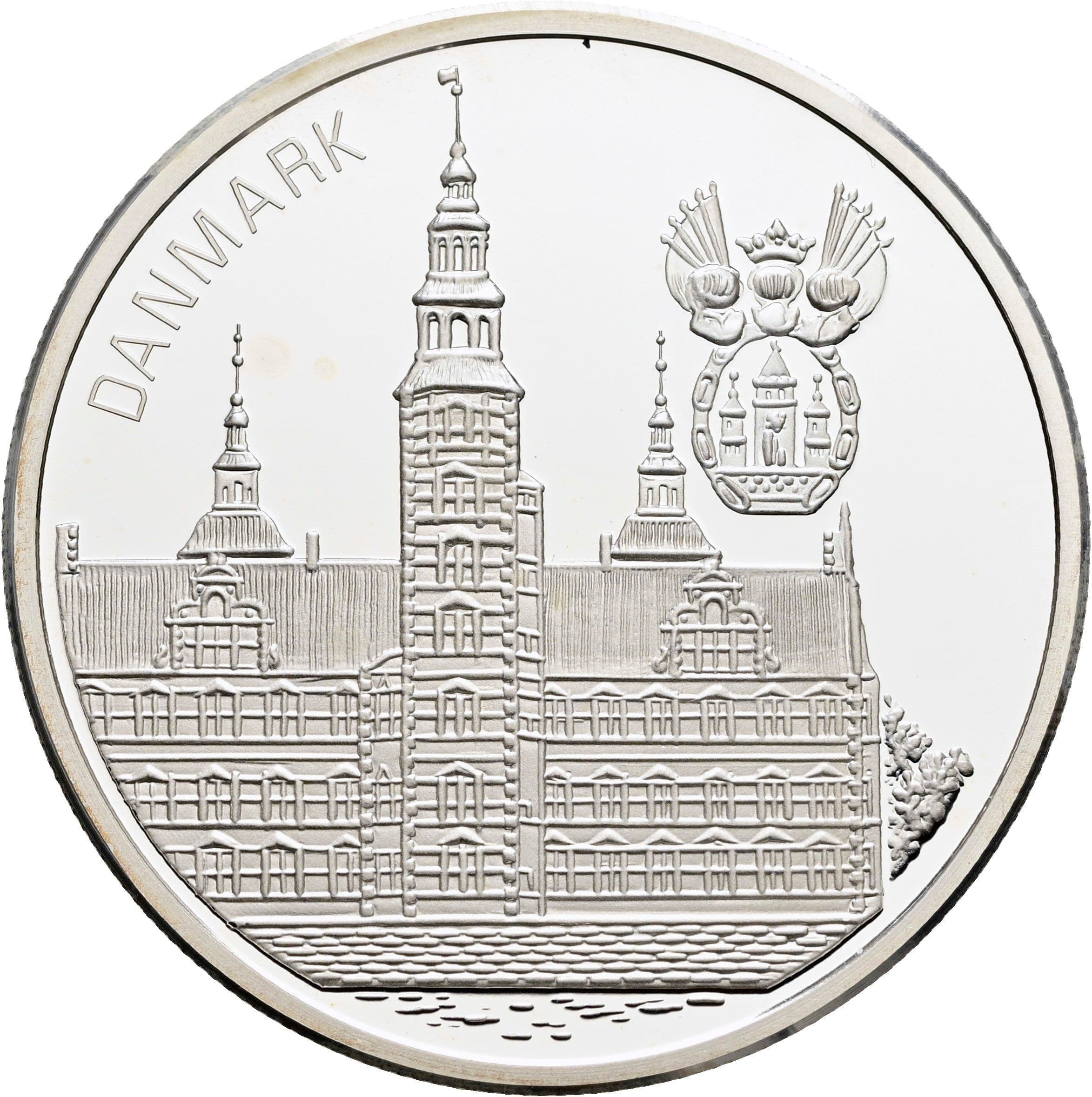 Silbermedaille "Danmark" 1996 – Vorderseite