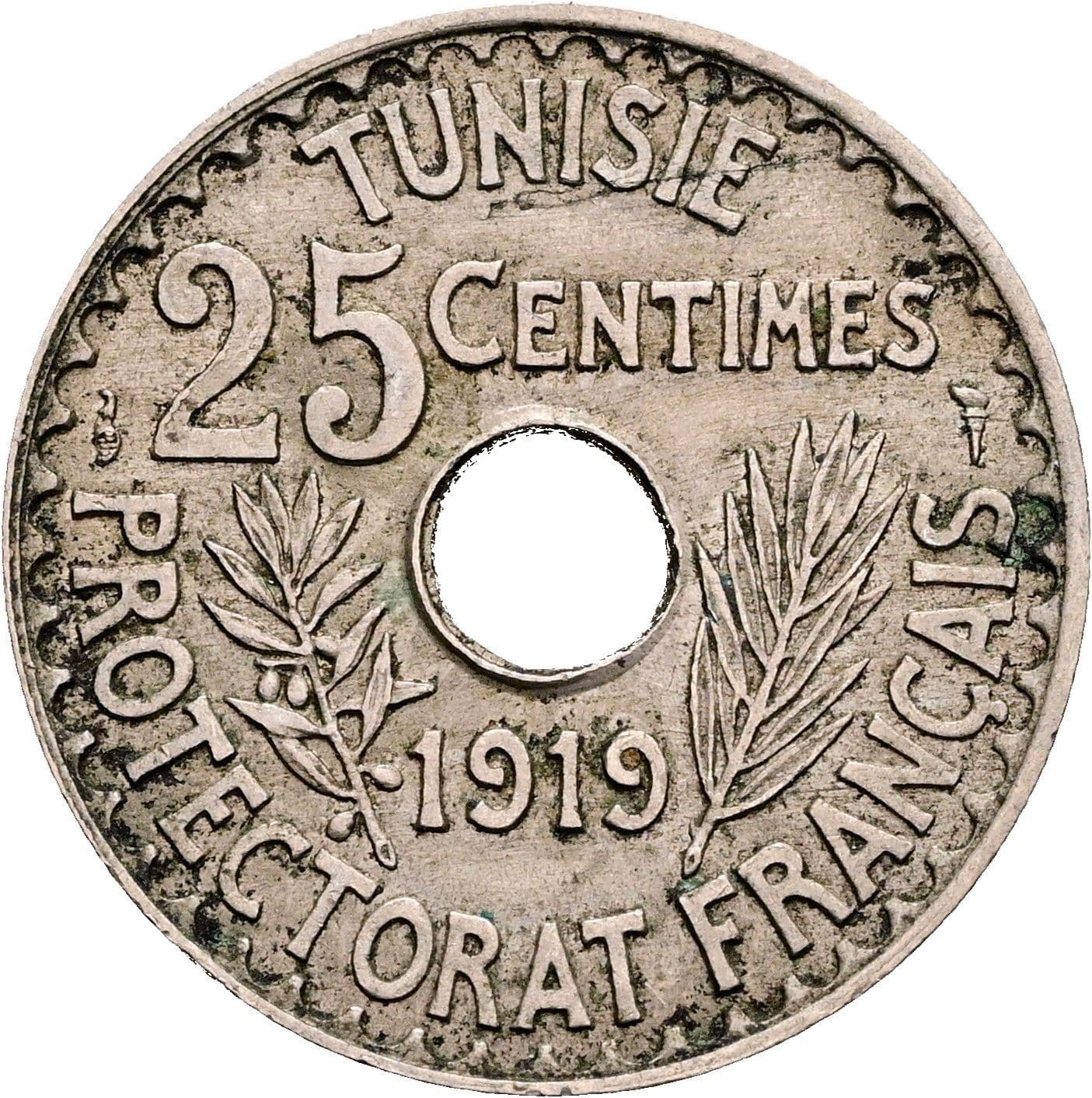 25 Centimes