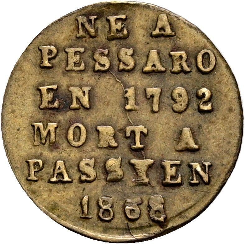 Kleiner Jeton auf Rossini