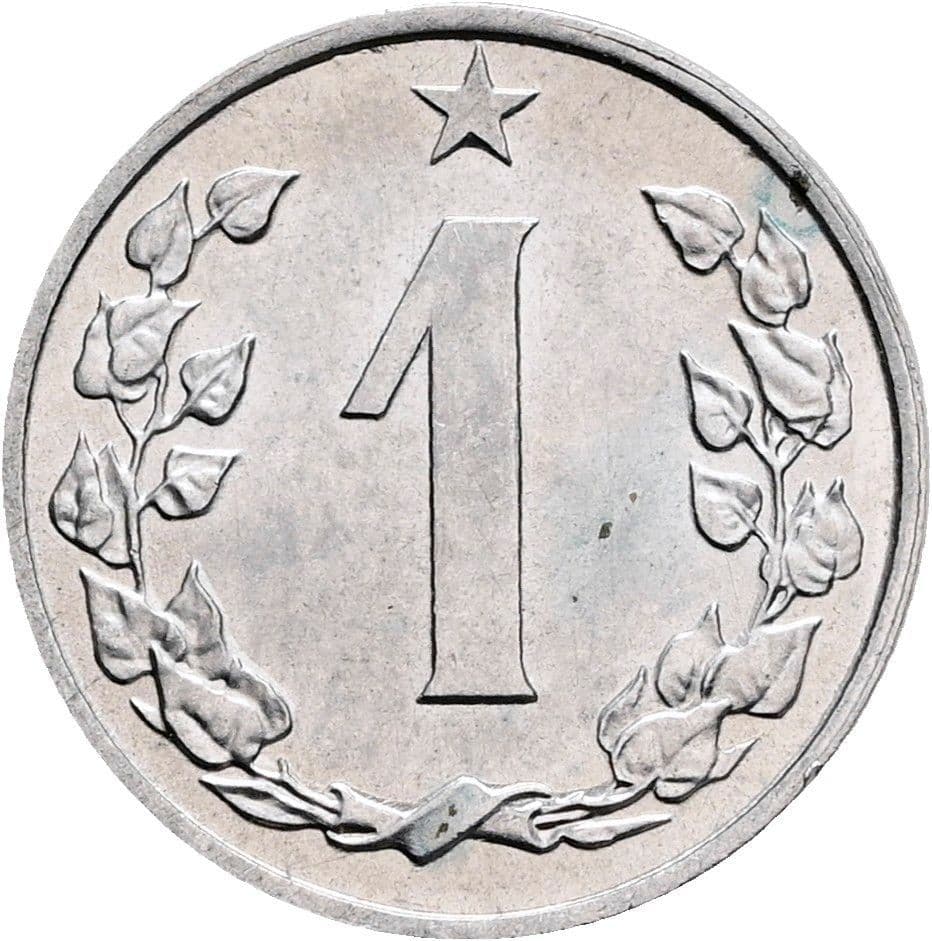 1 Haler 1963 – Vorderseite