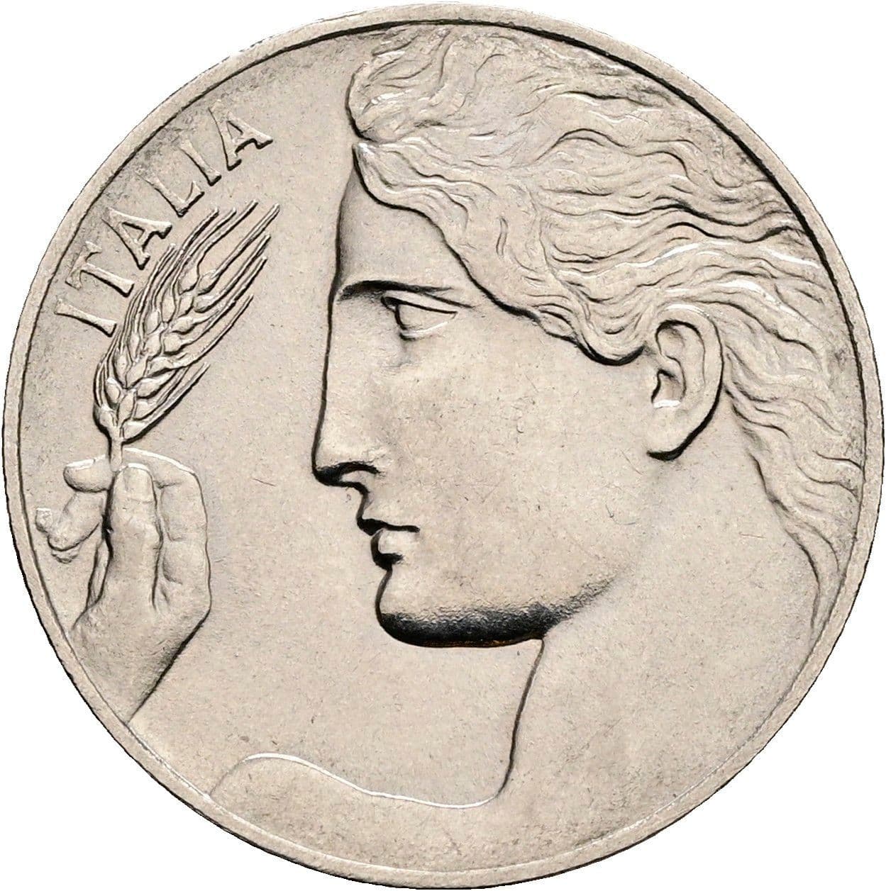 20 Centesimi Vittorio Emanuele III. 1900-1946 1910 – Vorderseite