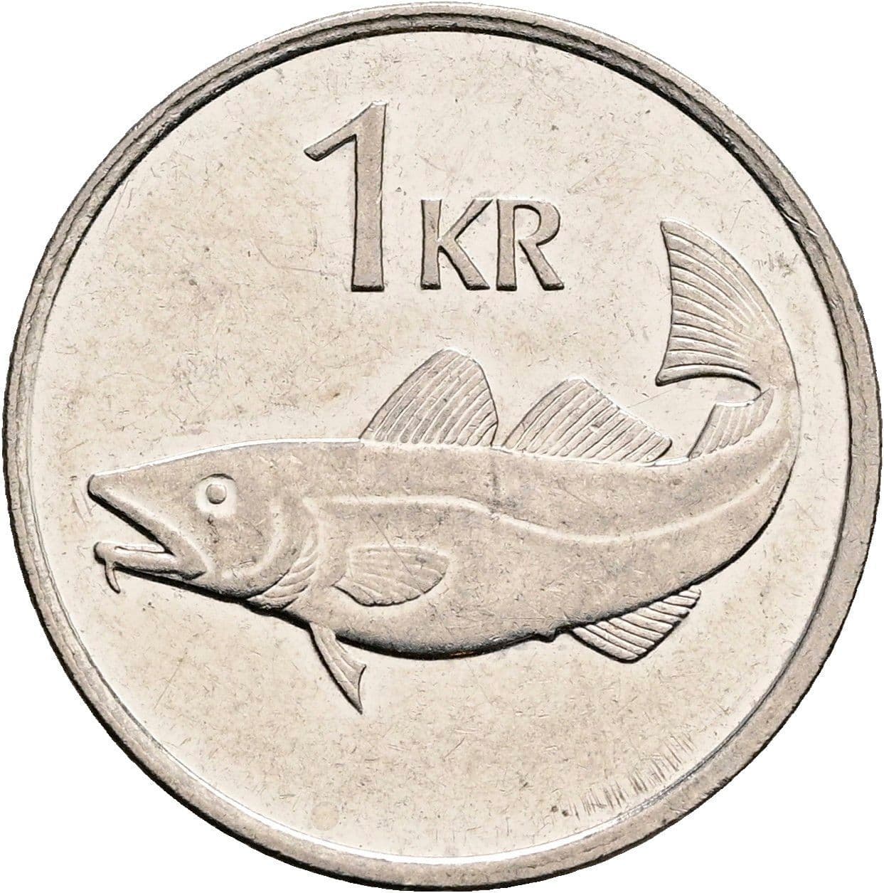 1 Krona 1992 – Vorderseite