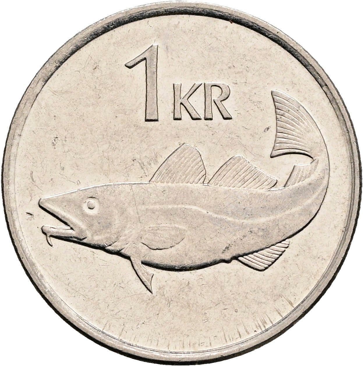 1 Krona 1992 – Vorderseite