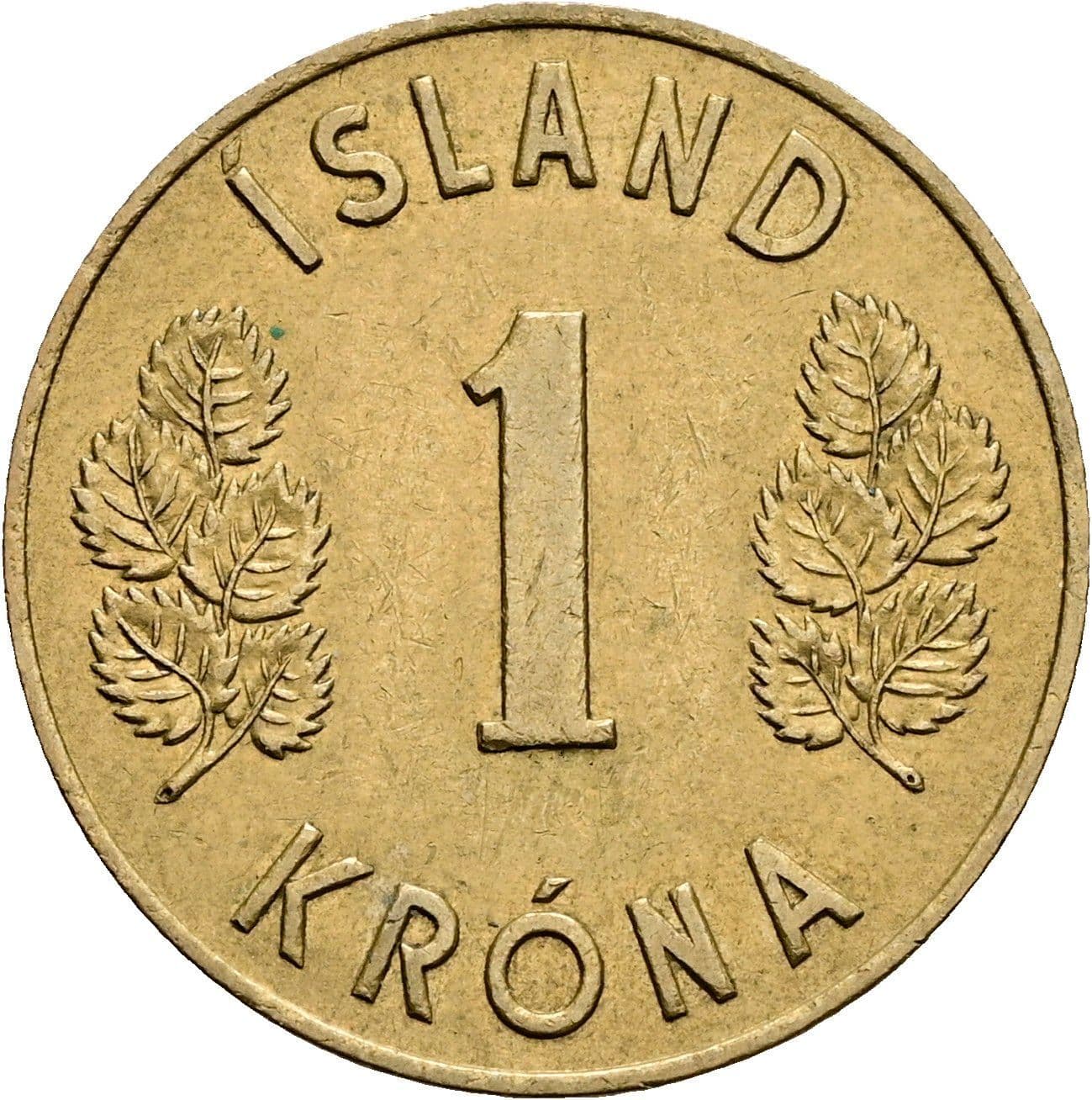 1 Krona 1946 – Vorderseite