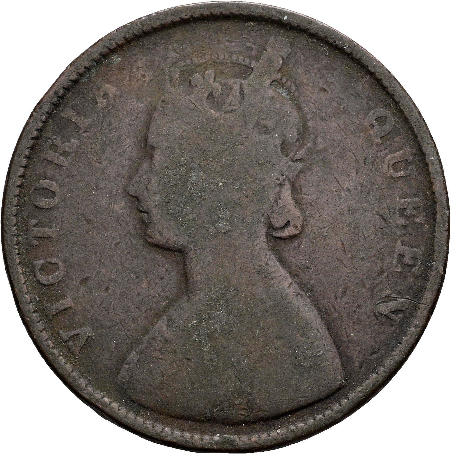 Half Anna Victoria 1837-1901 1862 – Vorderseite