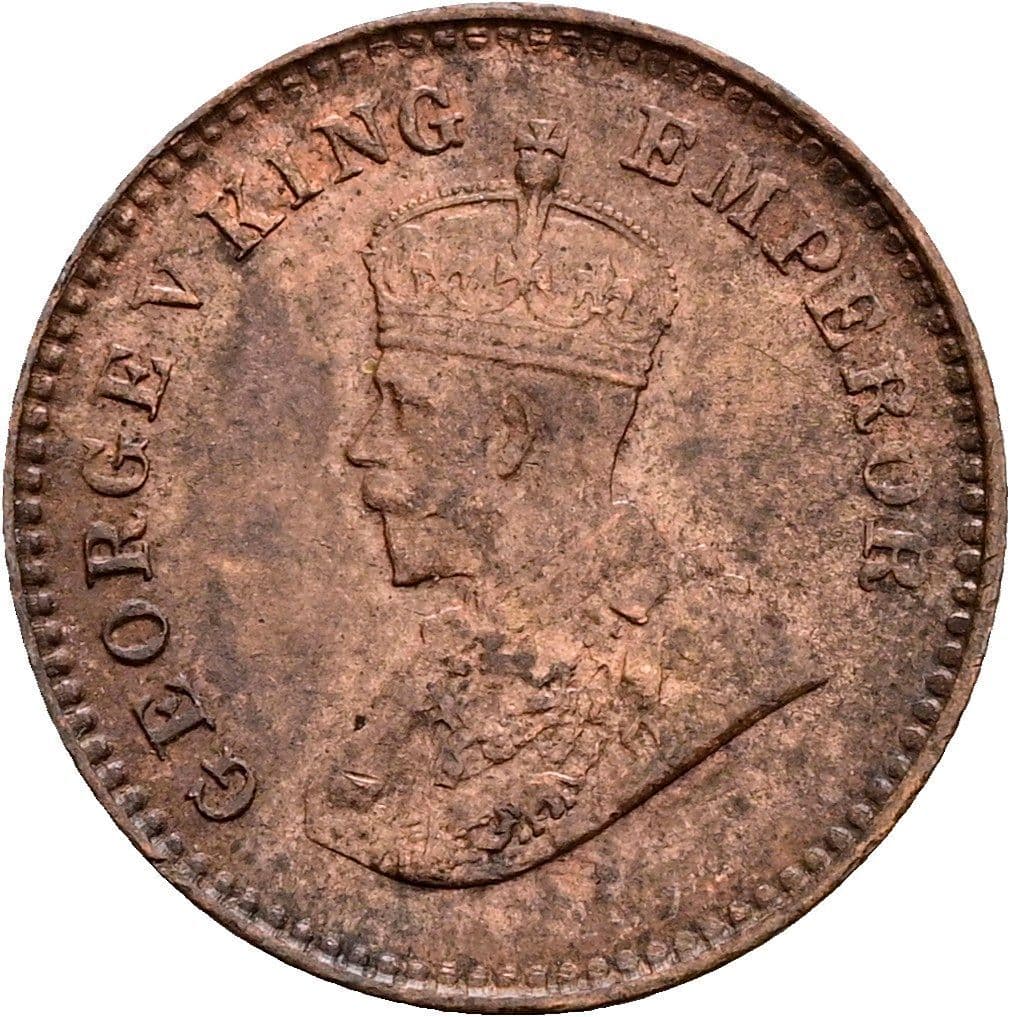 1/12 Anna George V. 1910-1936 1914 – Vorderseite