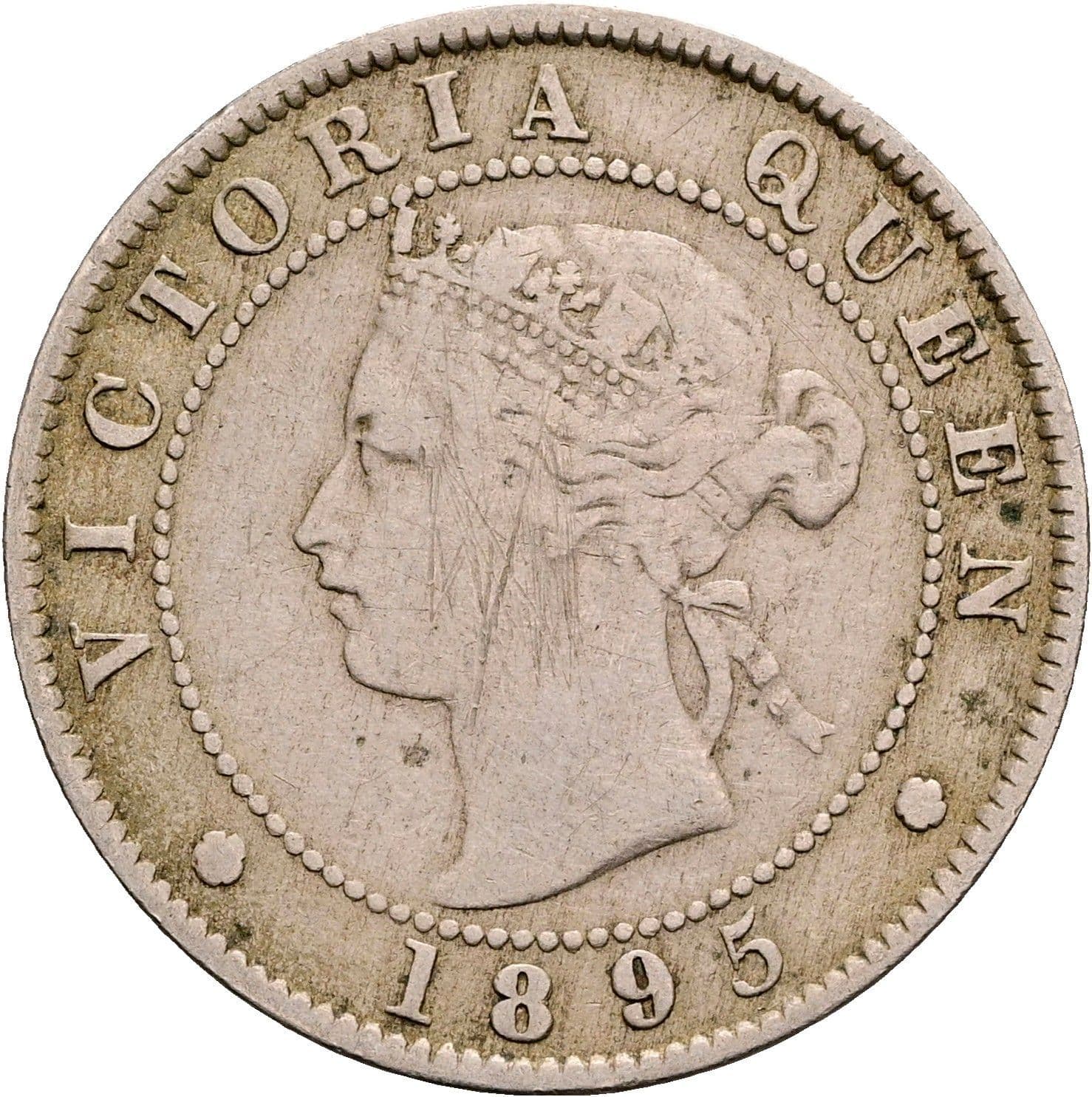 Half Penny Victoria 1837-1901 1895 – Vorderseite