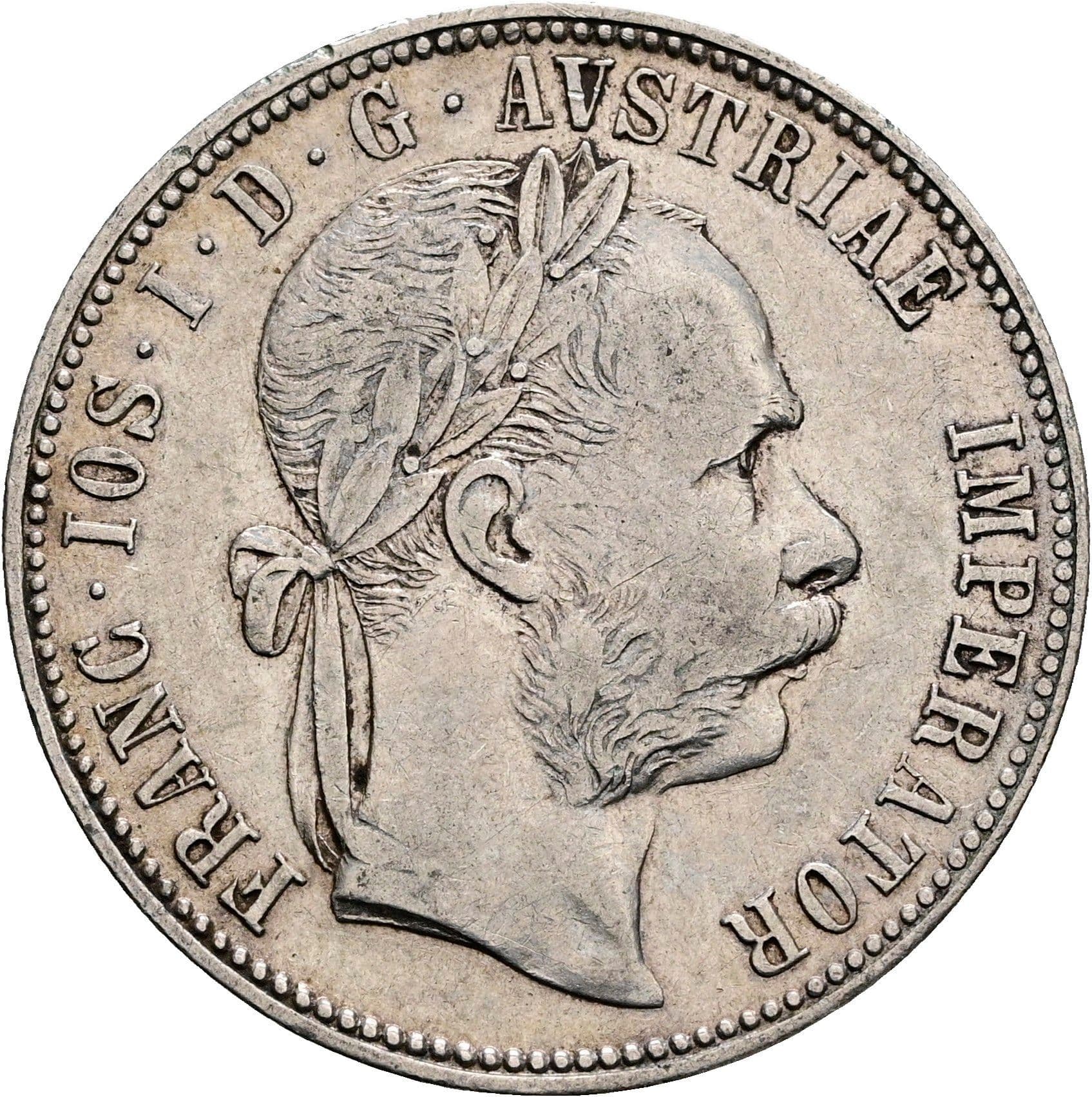 1 Gulden Franz Joseph I. 1848-1916 1883 – Vorderseite