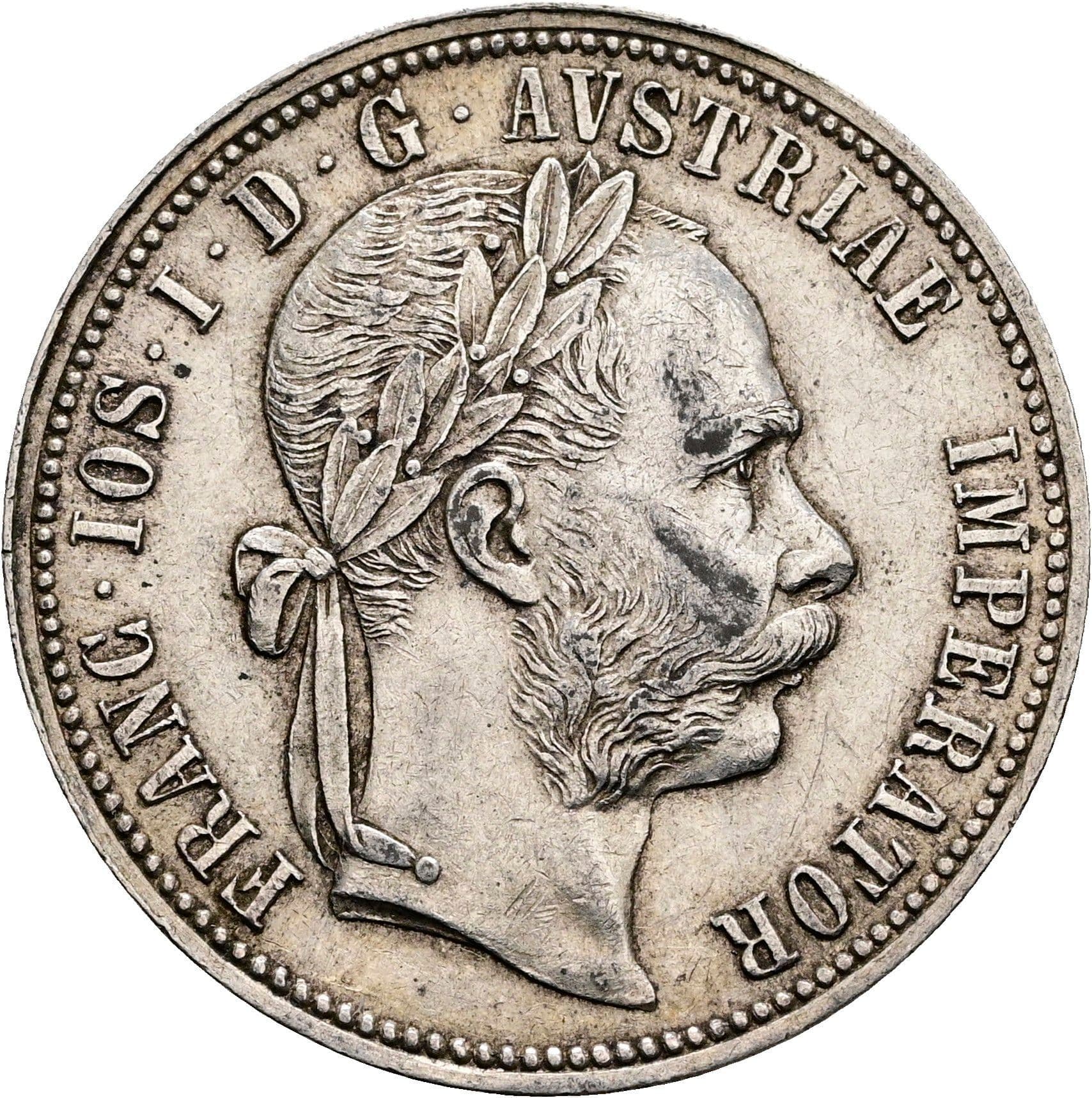 1 Gulden Franz Joseph I. 1848-1916 1888 – Vorderseite