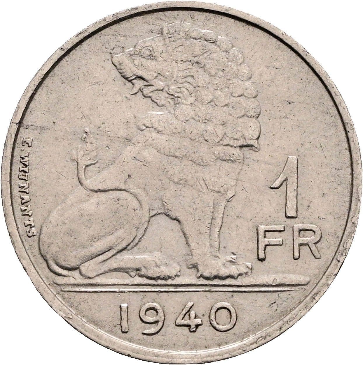 1 Frank Leopold III. 1934-1951 1940 – Vorderseite