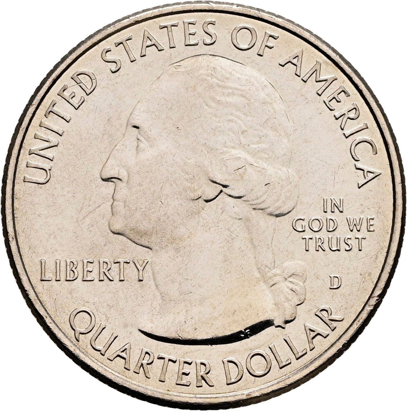 Quarter Dollar 2017 D – Vorderseite