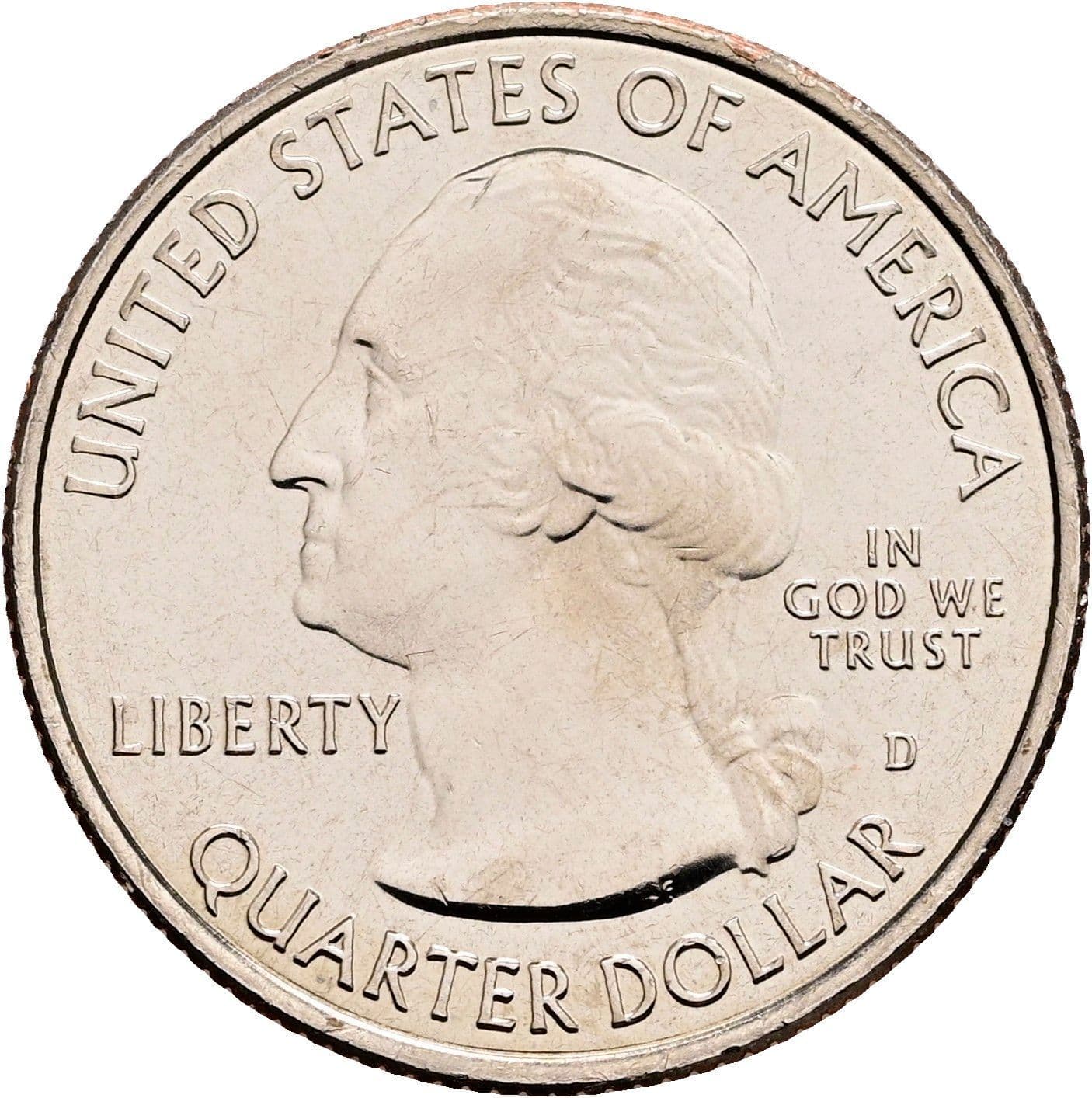 Quarter Dollar 2017 D – Vorderseite