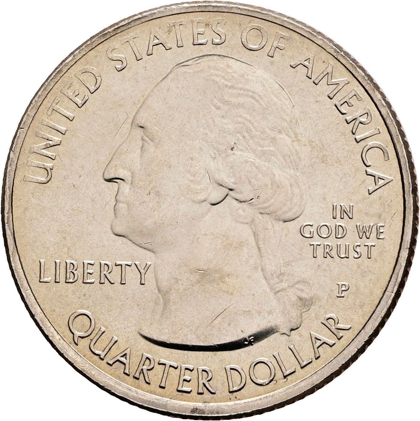 Quarter Dollar 2017 P – Vorderseite