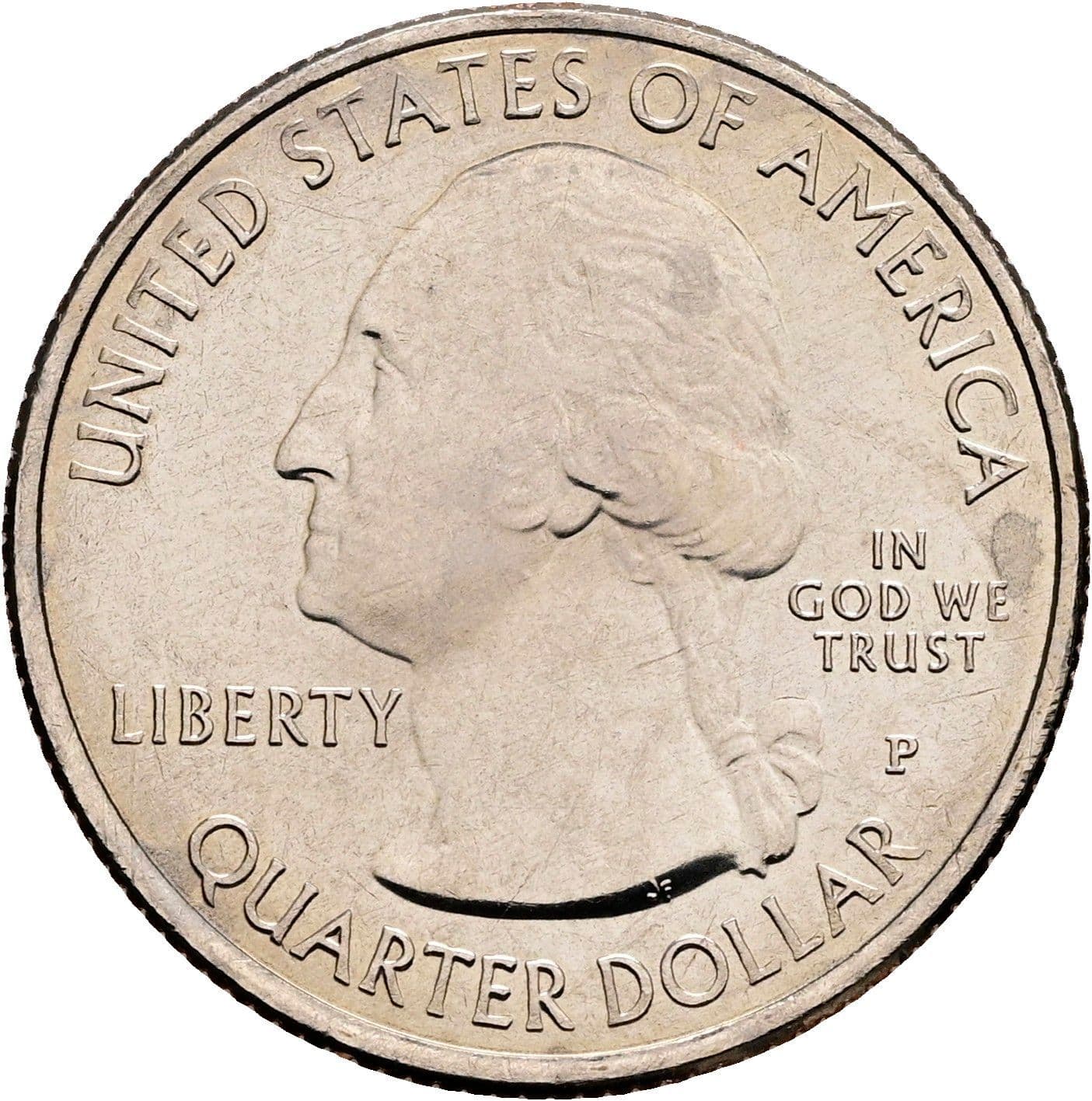 Quarter Dollar 2020 P – Vorderseite