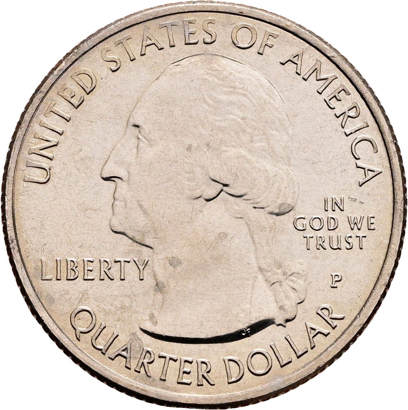 Quarter Dollar 2018 P – Vorderseite