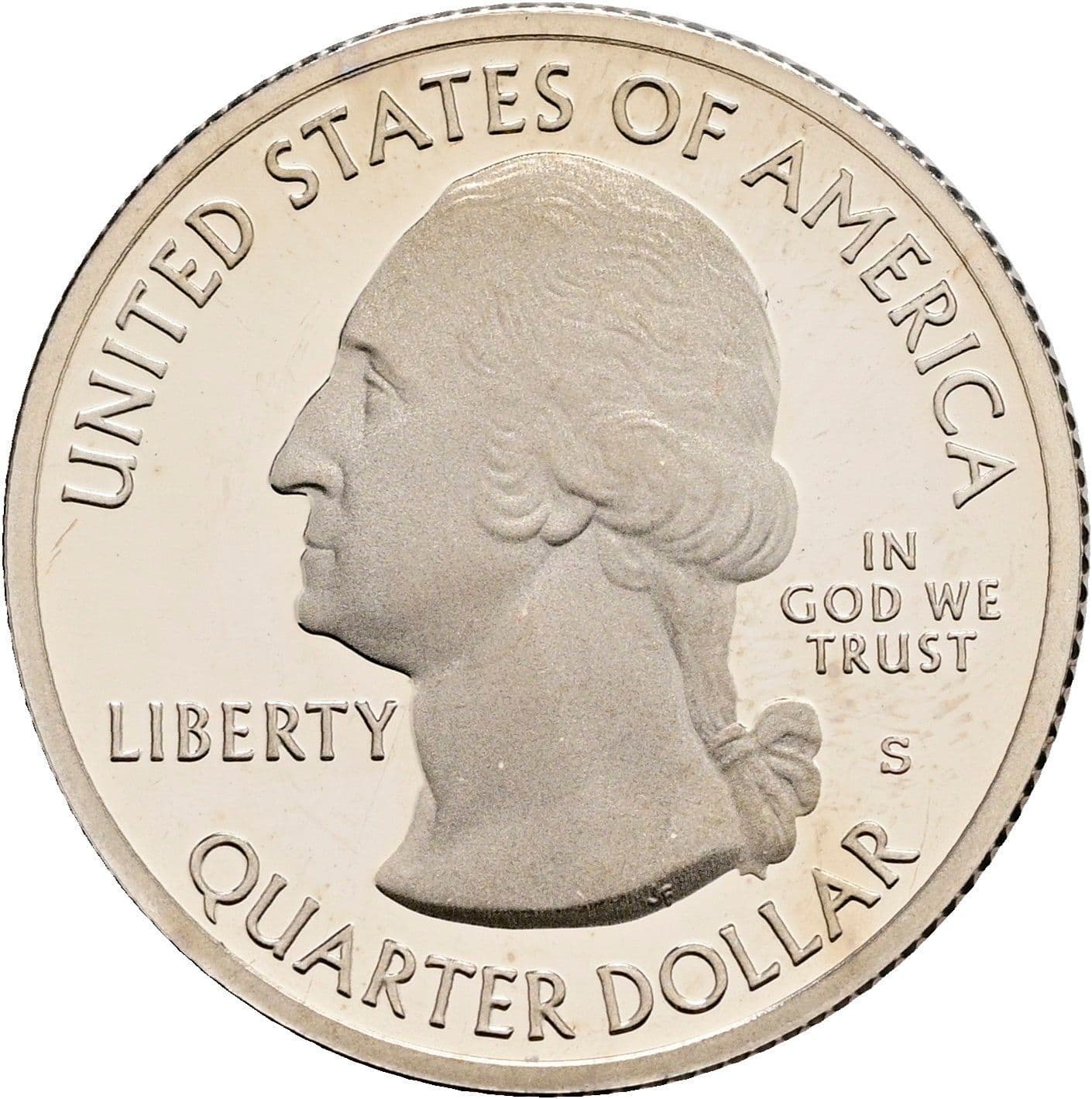Quarter Dollar 2018 S – Vorderseite