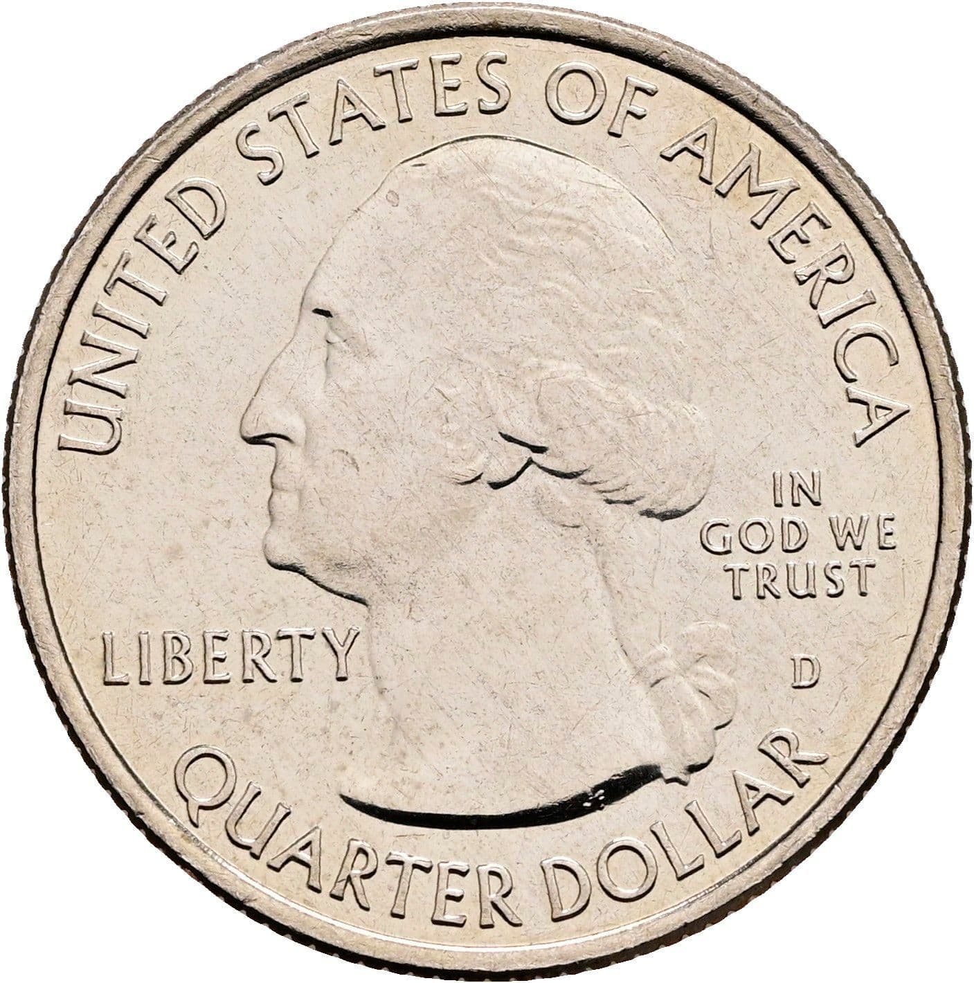 Quarter Dollar 2020 D – Vorderseite