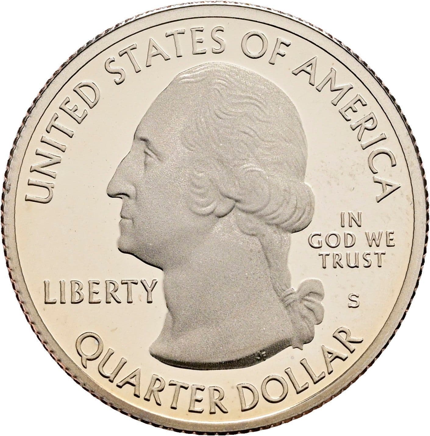 Quarter Dollar 2018 S – Vorderseite