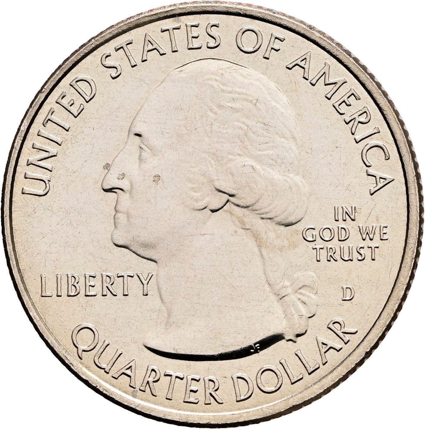 Quarter Dollar 2018 D – Vorderseite