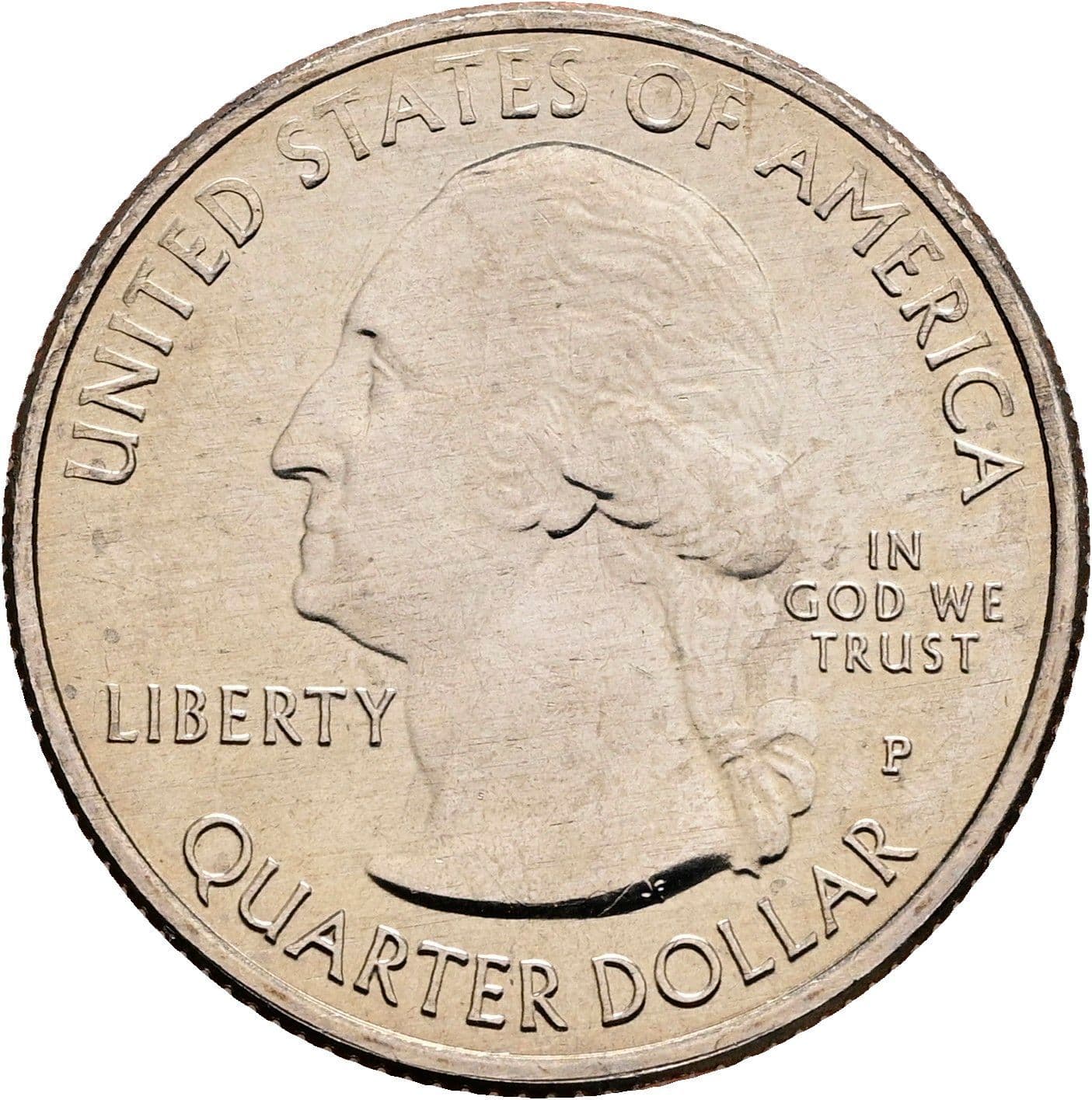 Quarter Dollar 2018 P – Vorderseite