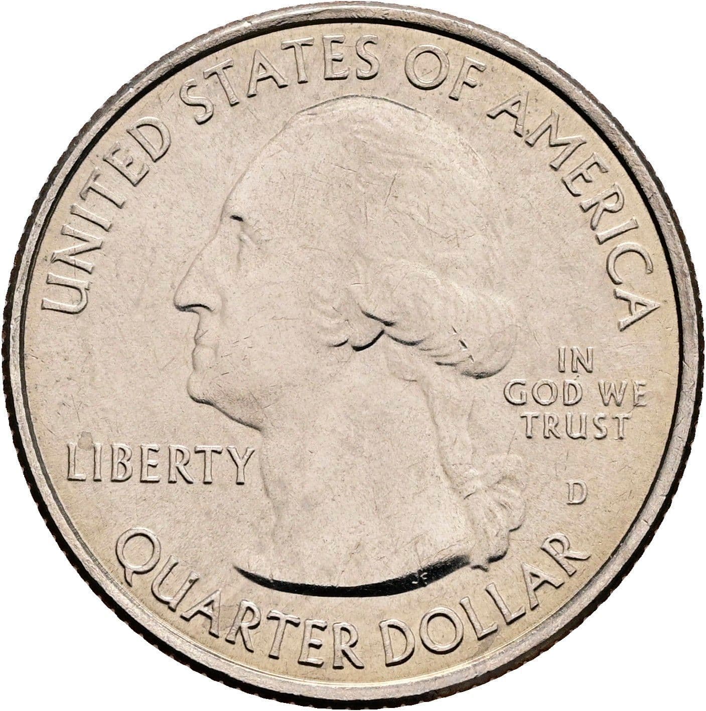 Quarter Dollar 2020 D – Vorderseite