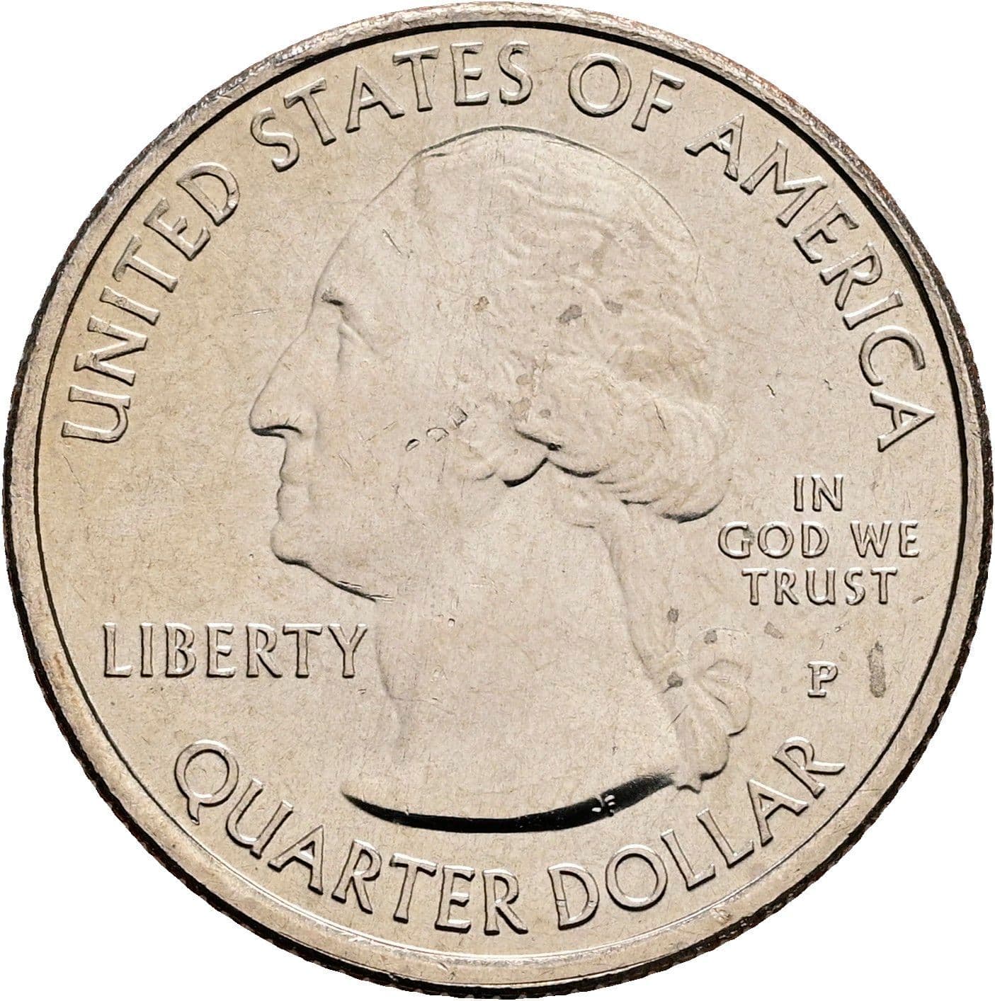Quarter Dollar 2016 P – Vorderseite