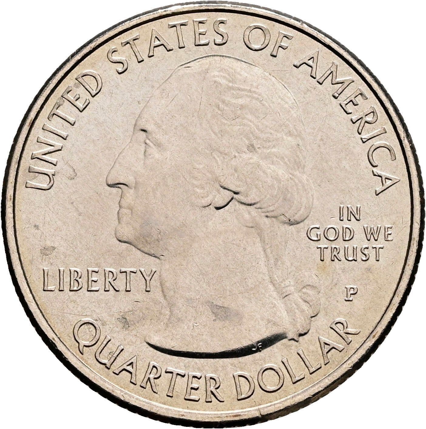 Quarter Dollar 2019 P – Vorderseite