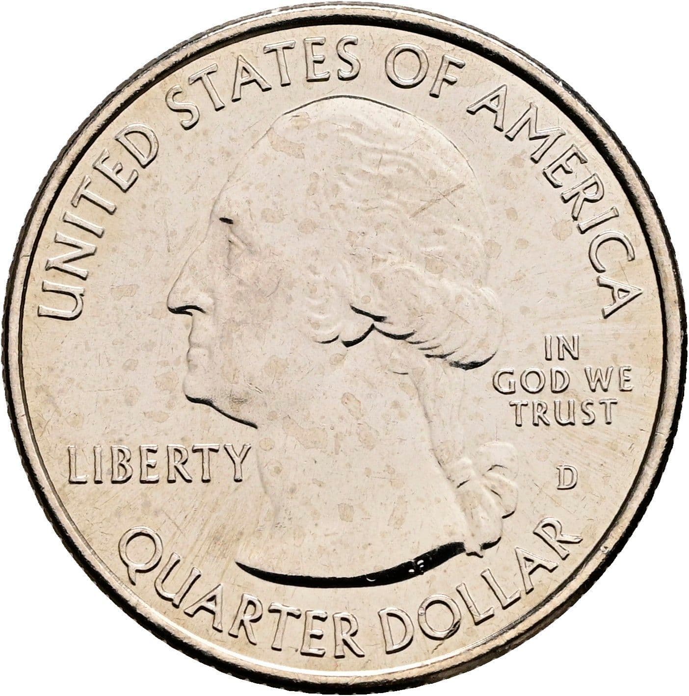 Quarter Dollar 2020 D – Vorderseite