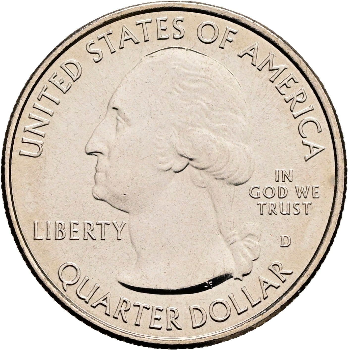 Quarter Dollar 2018 D – Vorderseite