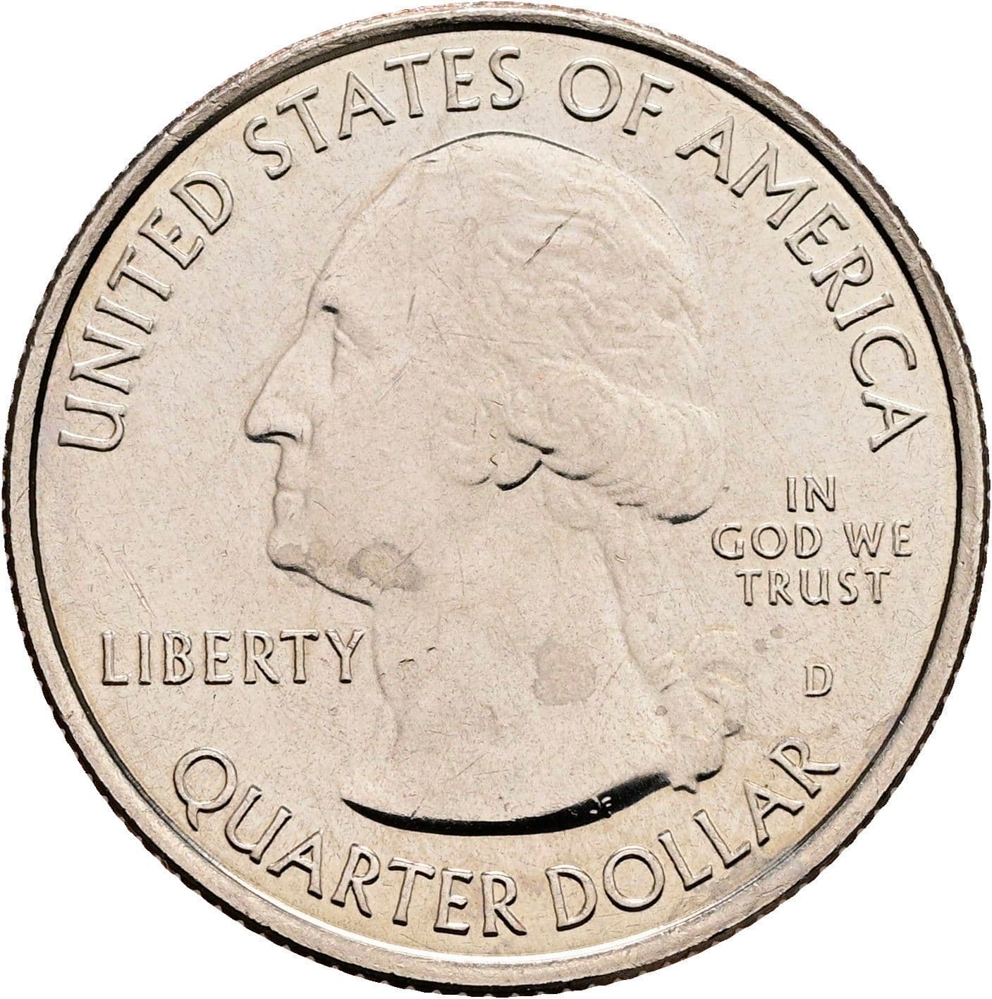 Quarter Dollar 2019 D – Vorderseite