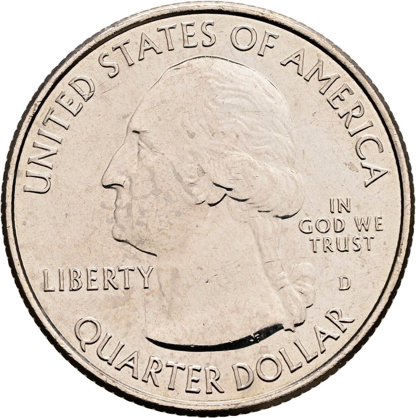 Quarter Dollar 2019 D – Vorderseite