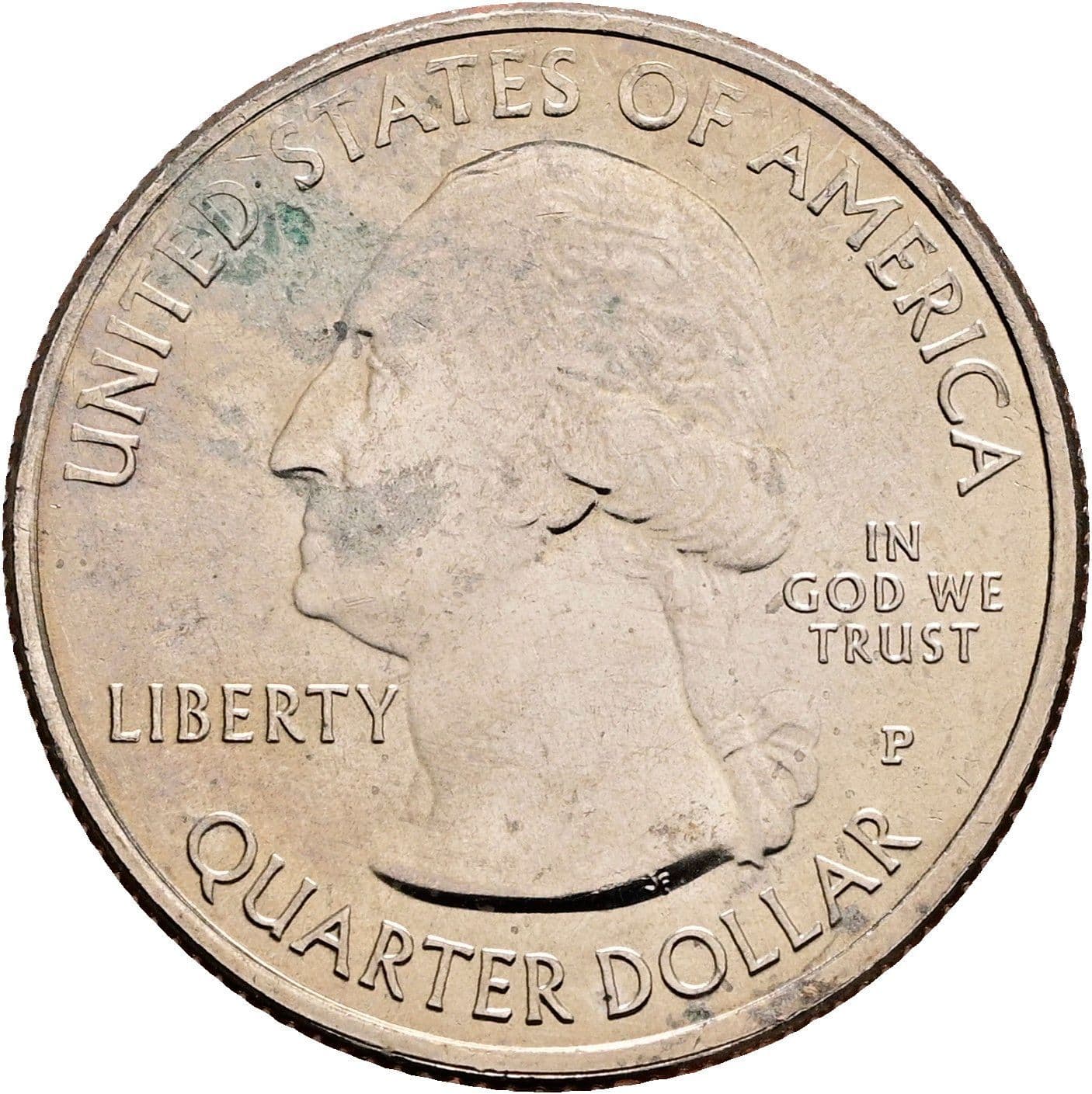 Quarter Dollar 2016 P – Vorderseite