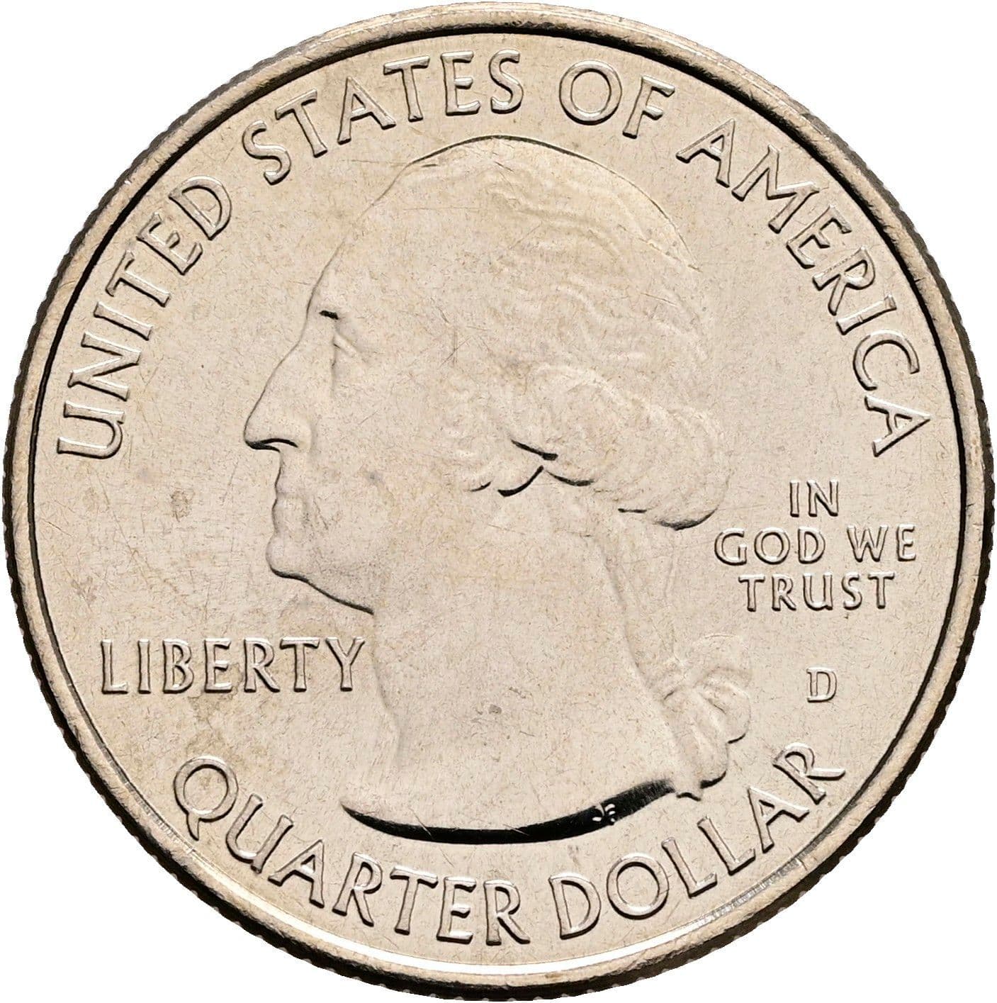 Quarter Dollar 2019 D – Vorderseite