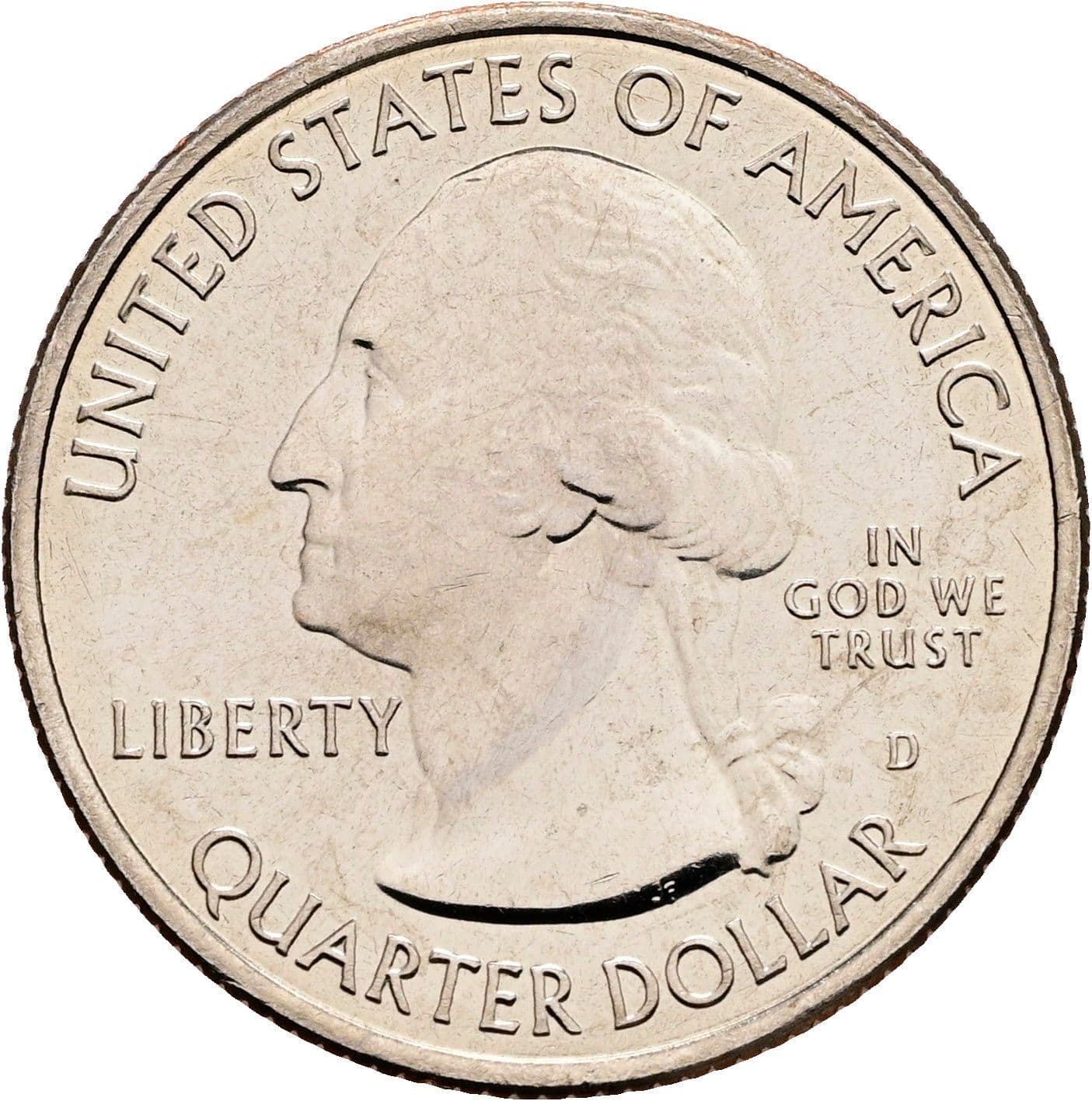Quarter Dollar 2019 D – Vorderseite